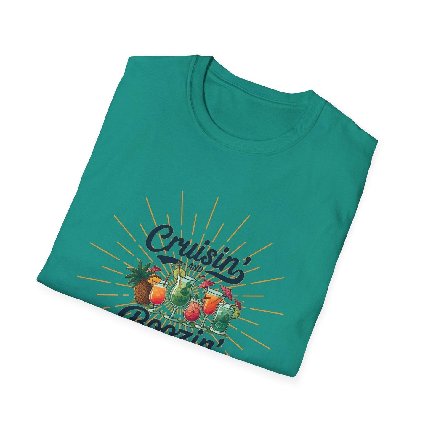 Cruisin' and Boozin Unisex Tee ๐ณ๏ธ๐น - Whippie's