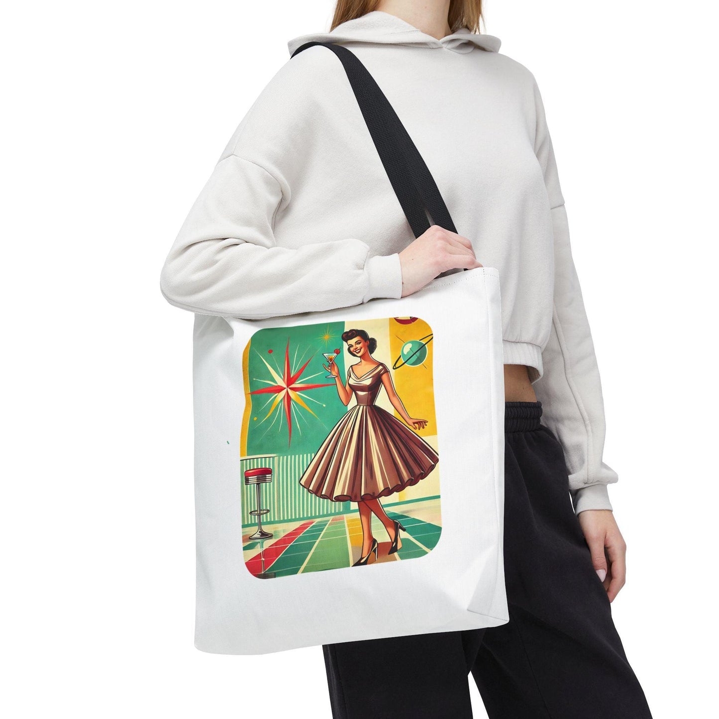"Awesome Sister" Tote Bag - A Sisterly Tribute 👭🍷 - Whippie's