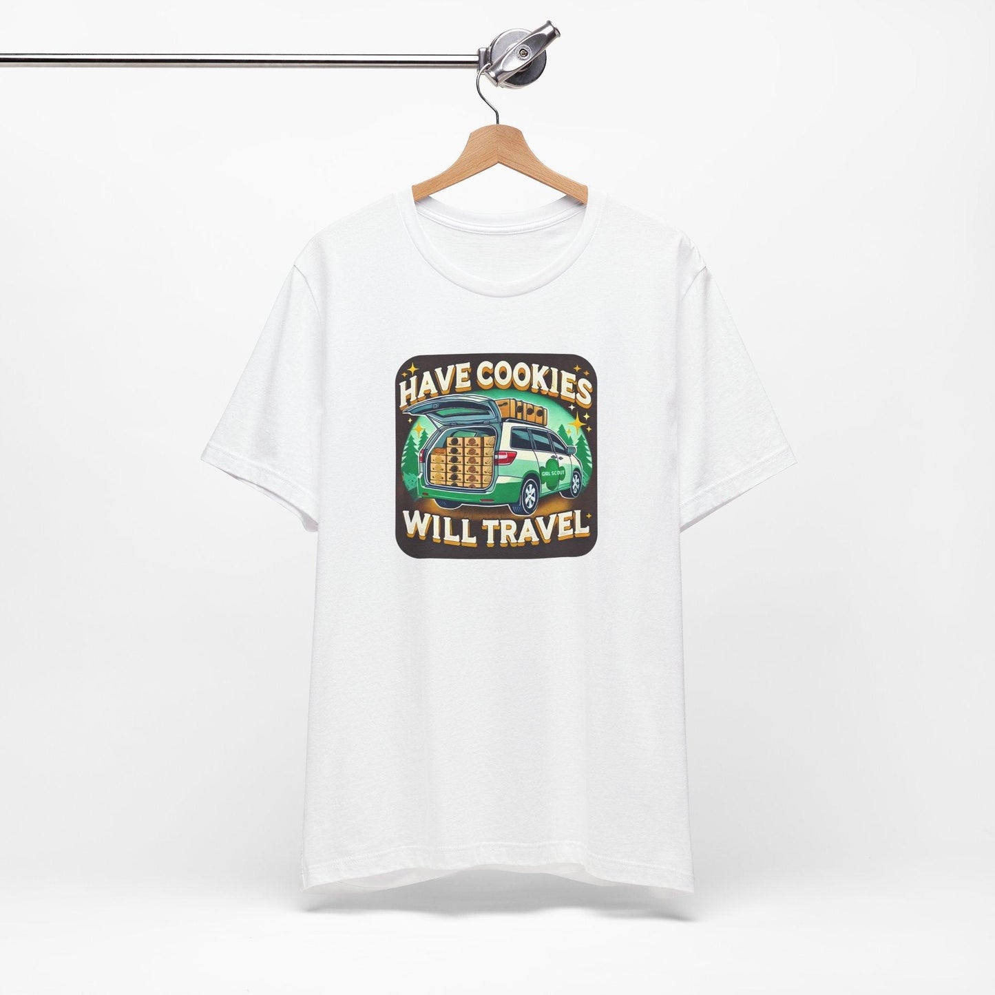 Have Cookies, Will Travel - Unisex Tee - Embrace the Girl Scout Cookie Hustle! - Whippie's