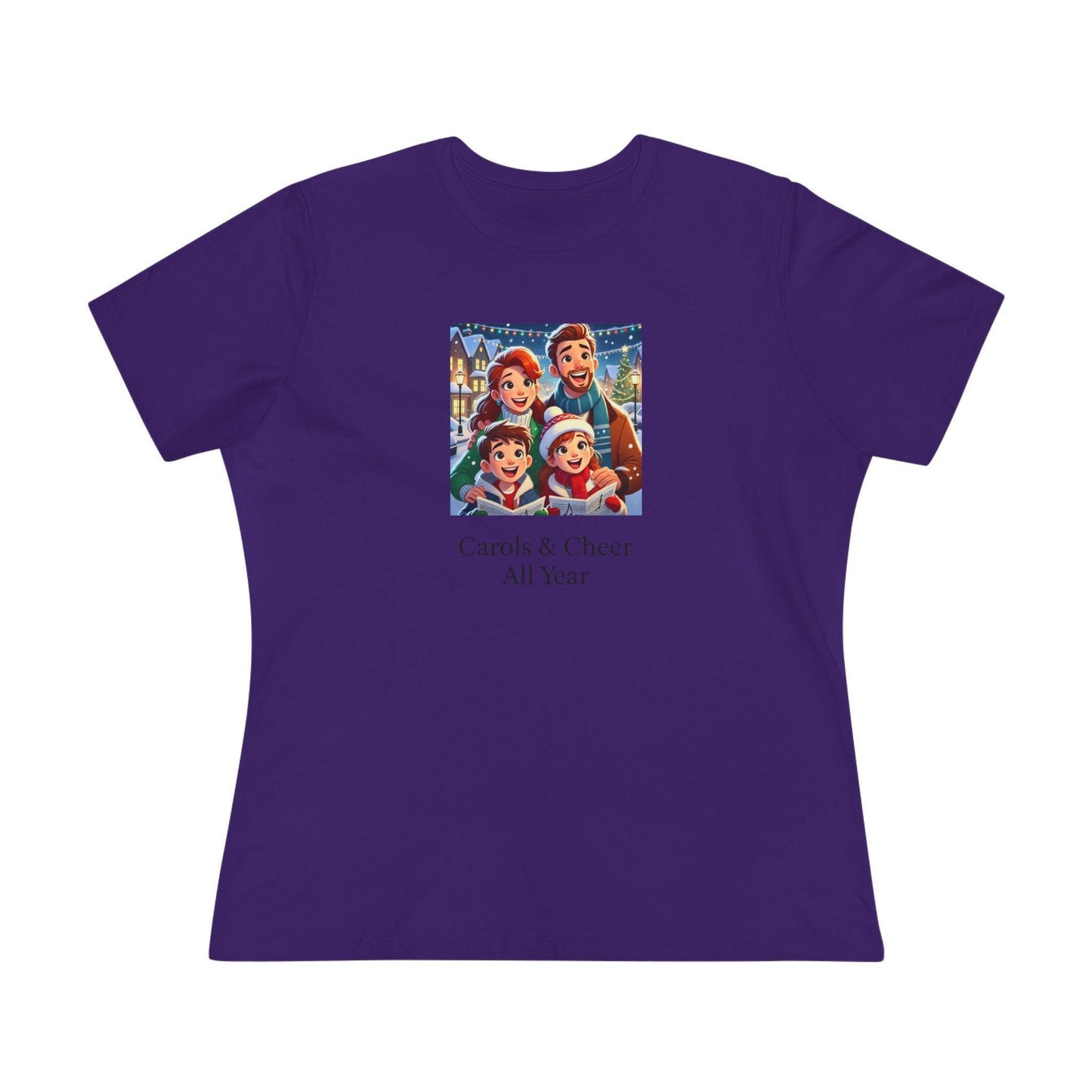 Carols & Cheer All Year - Women's Softstyle Tee - Whippie's
