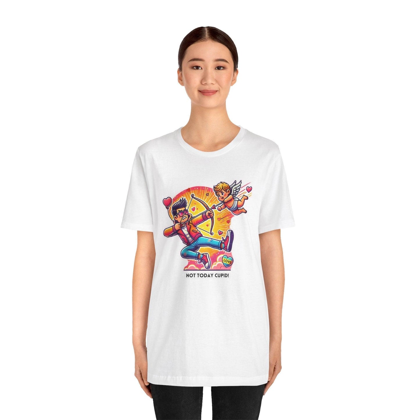 ๐น Cupid Begone! ๐น Unisex Jersey Tee โจ Love on your own terms! - Whippie's