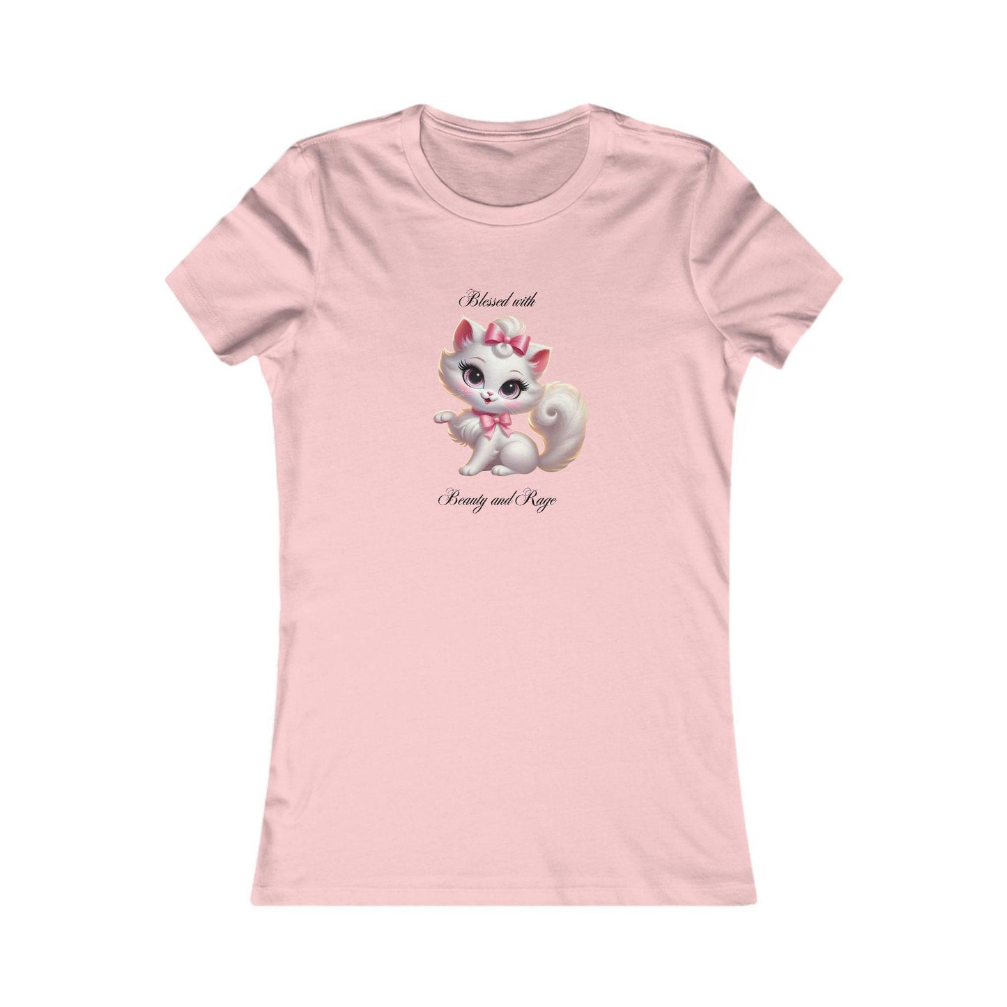 Blessed with Beauty & Rage - Women's Favorite Tee ๐ฑ๐ - Whippie's