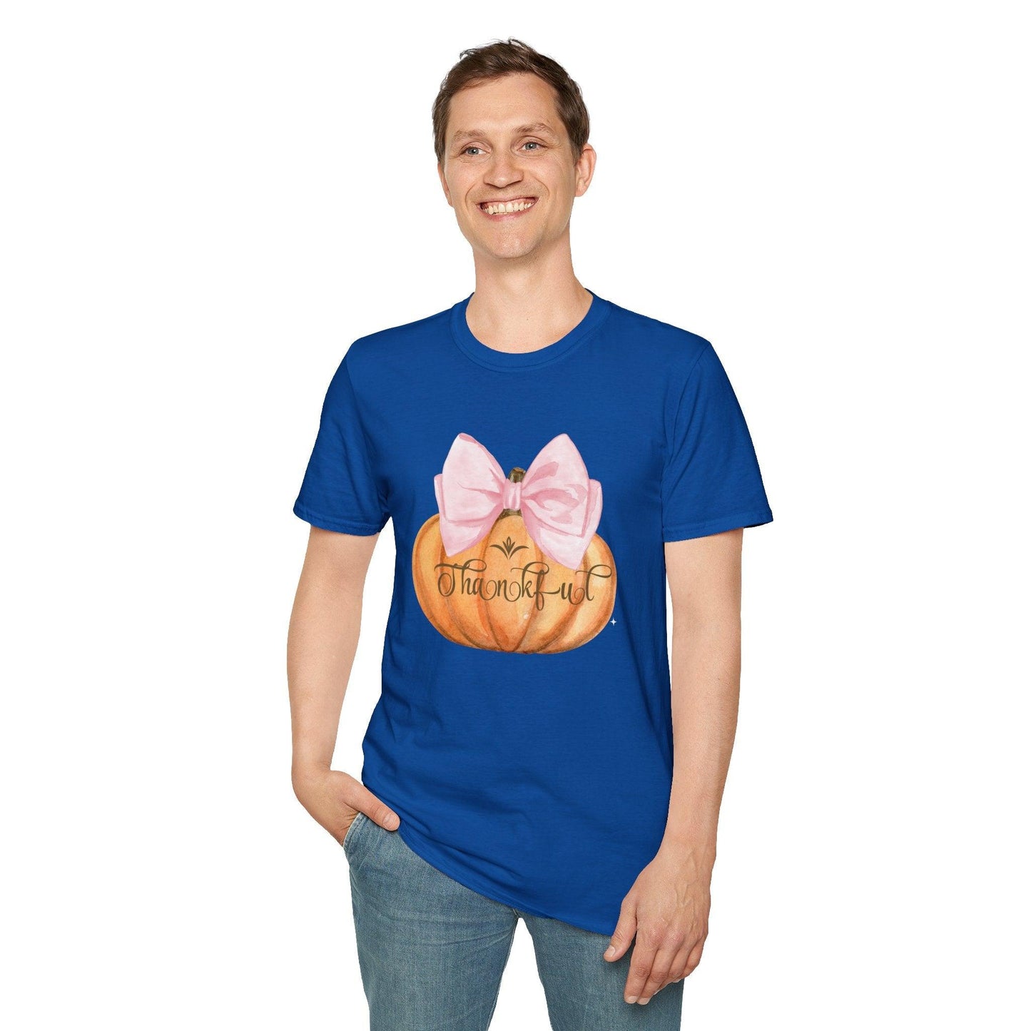 Thankful Pumpkin - A Heart Full of Gratitude! ๐งก๐ Unisex Tee - Whippie's