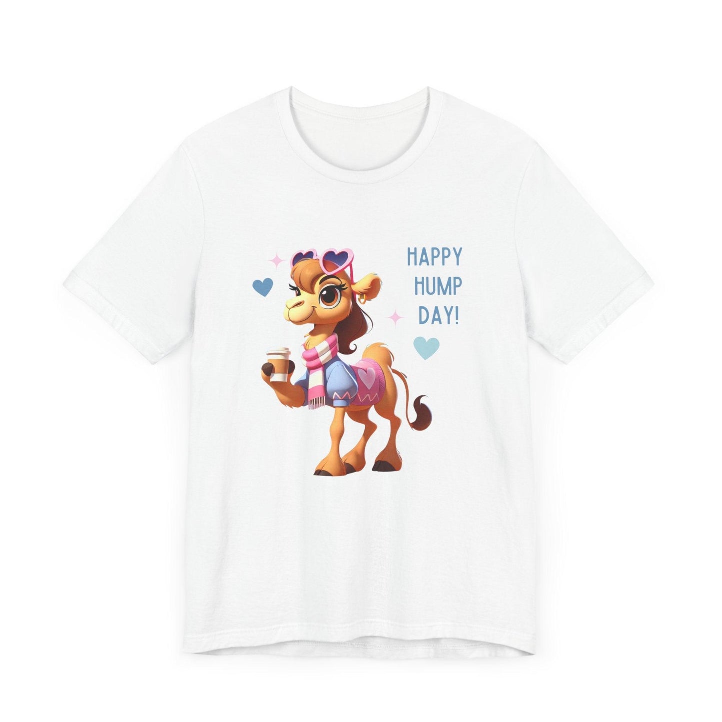 Happy Hump Day - Unisex Jersey Tee - 🐪 Celebrate the Midweek Hump with a Smile! 🐪 - Whippie's