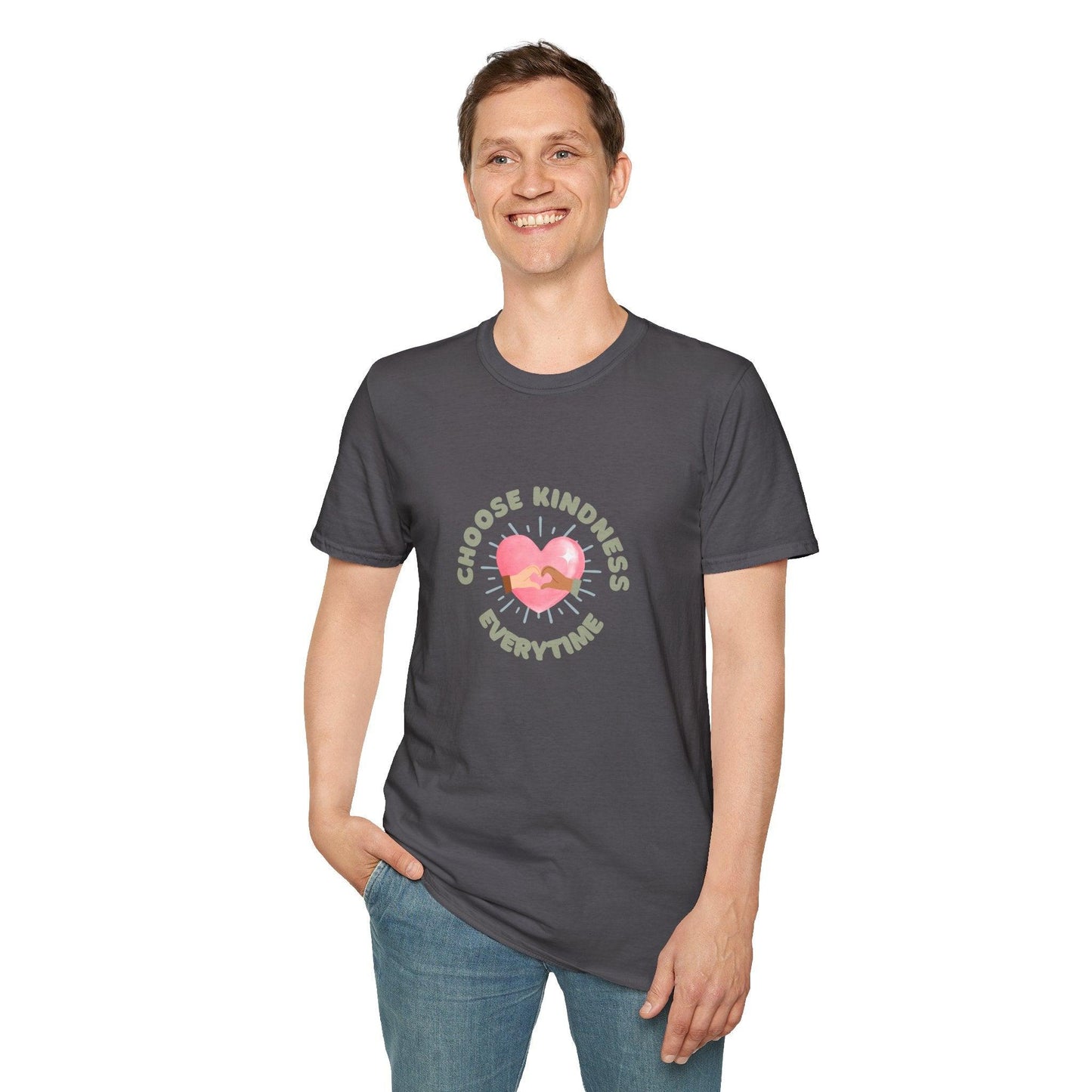 Choose Kindness Everytime - Spread the Love ❤️ - Unisex T-Shirt - Whippie's
