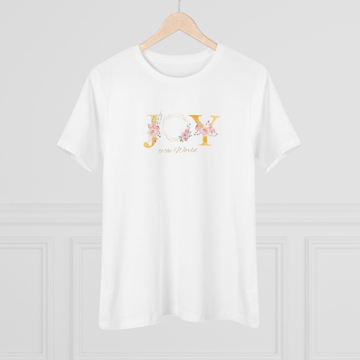 JOY to the World Women's Softstyle T-Shirt 🎄🌎💐 ✨ - Whippie's
