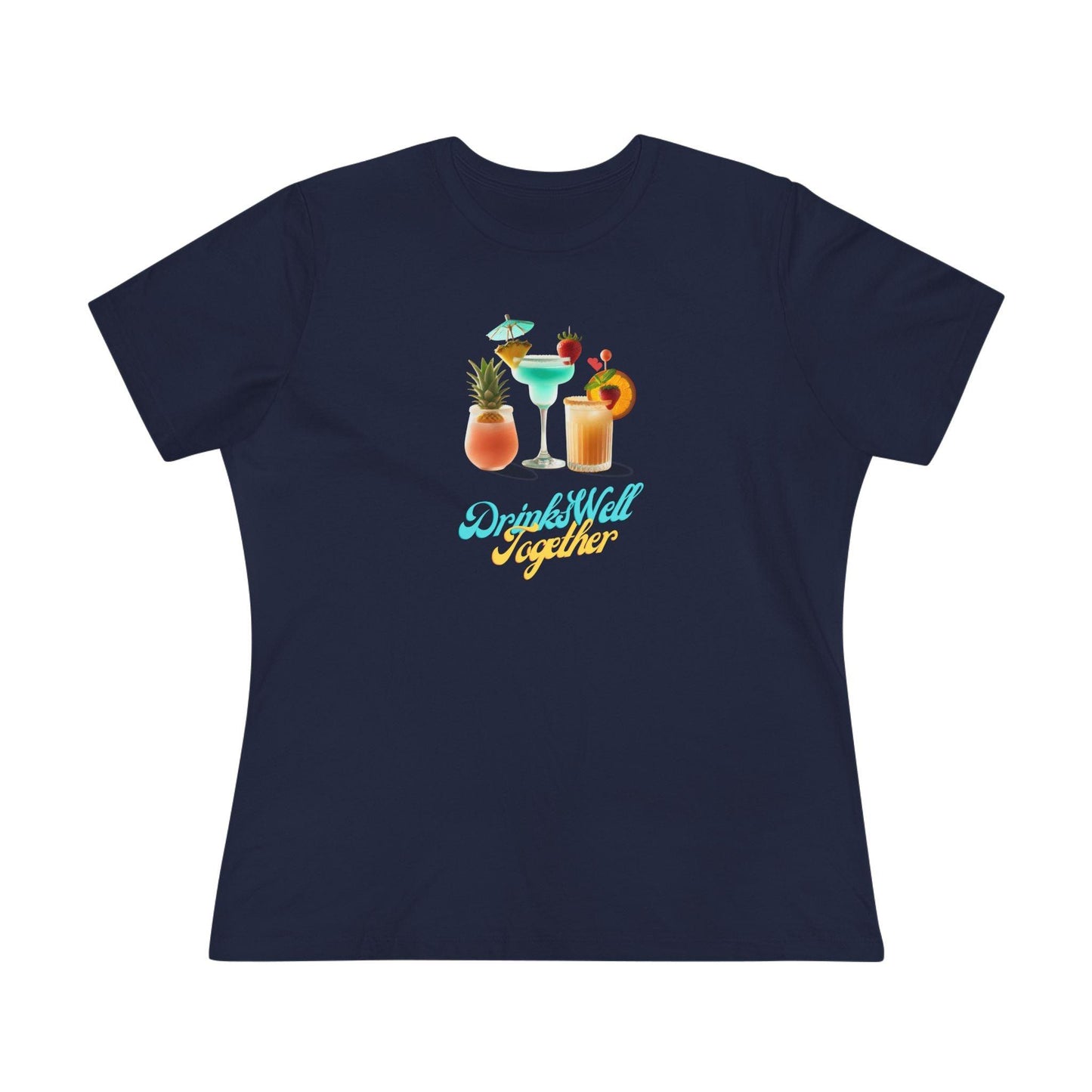 Drinks Well, Together - Women's Tee - Whippie's