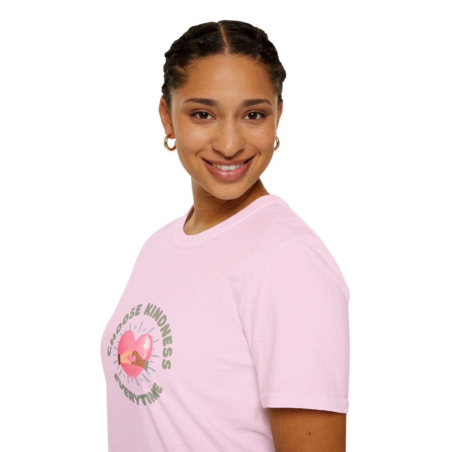 Choose Kindness Everytime - Spread the Love ❤️ - Unisex T-Shirt - Whippie's