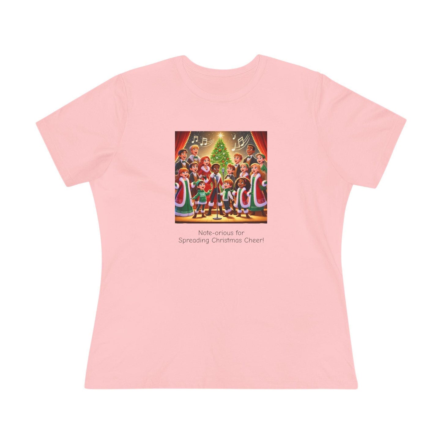 Note-orious for Spreading Christmas Cheer! - Women's Tee - Whippie's