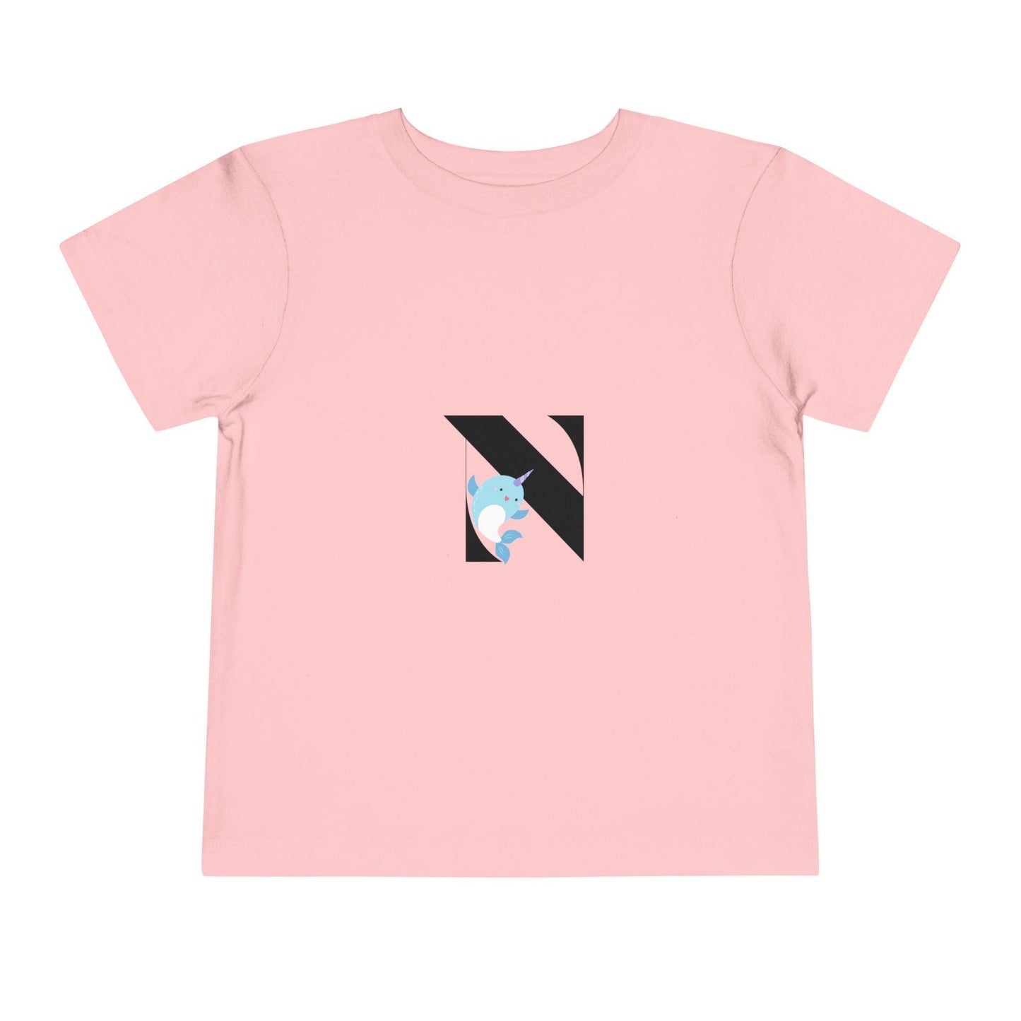 Alphabet Adventures: Letter N - Narwhal Toddler T-shirt - Whippie's