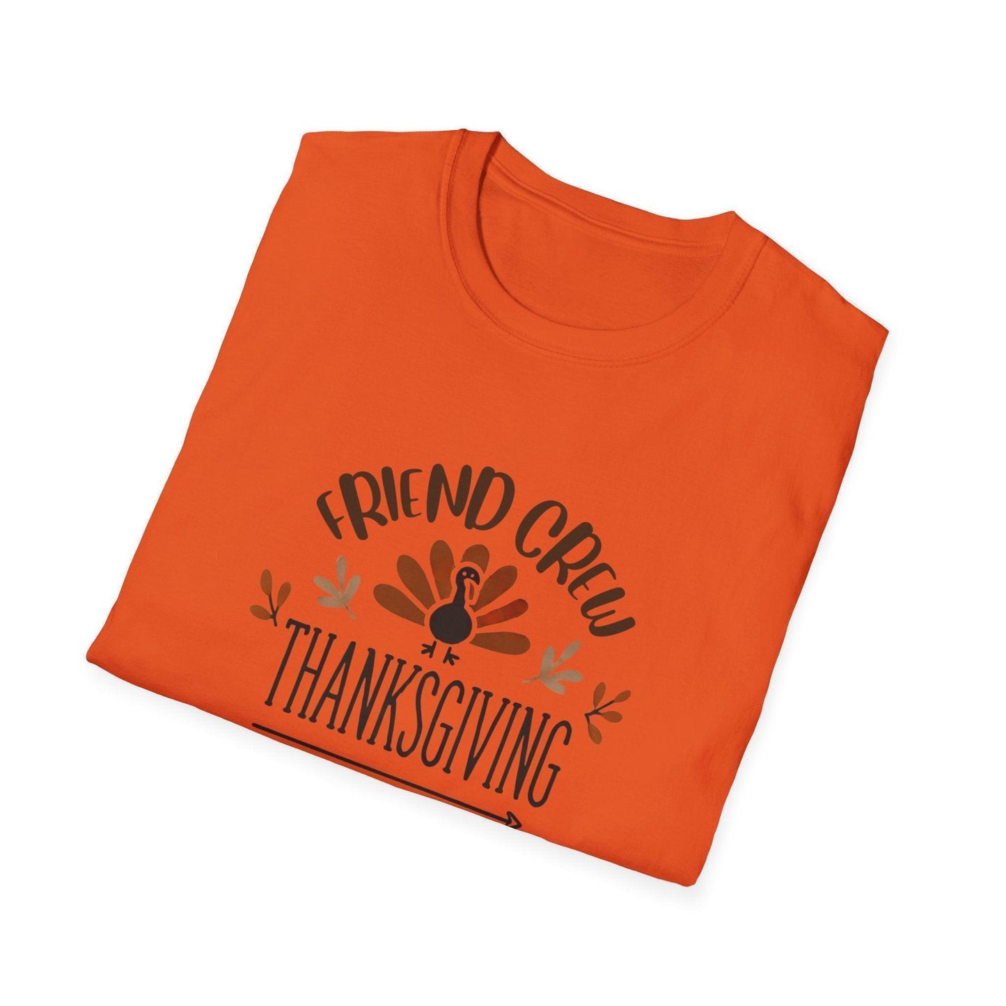 Thanksgiving Friend Crew Unisex T-Shirt - Whippie's