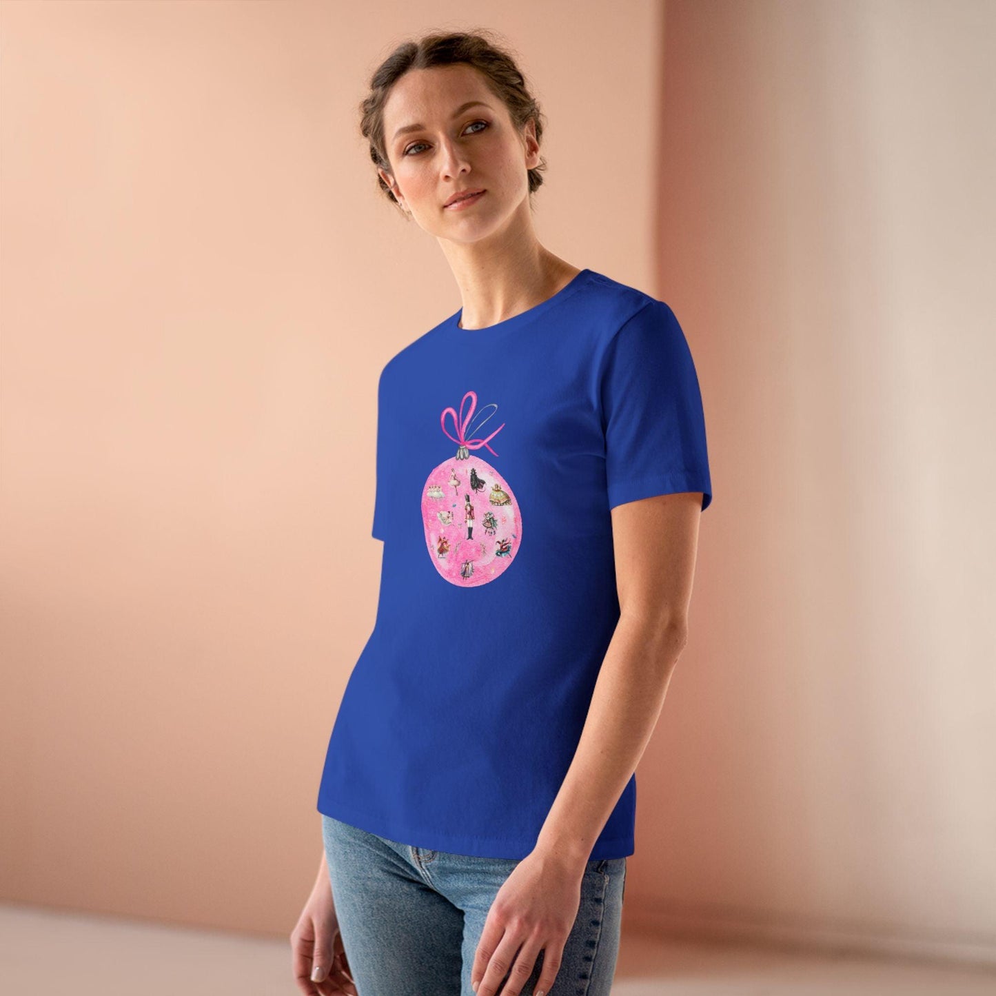 Nutcracker Ornament - A Whimsical Winter Wonderland! 🎄✨ Women's Softstyle Tee - Whippie's