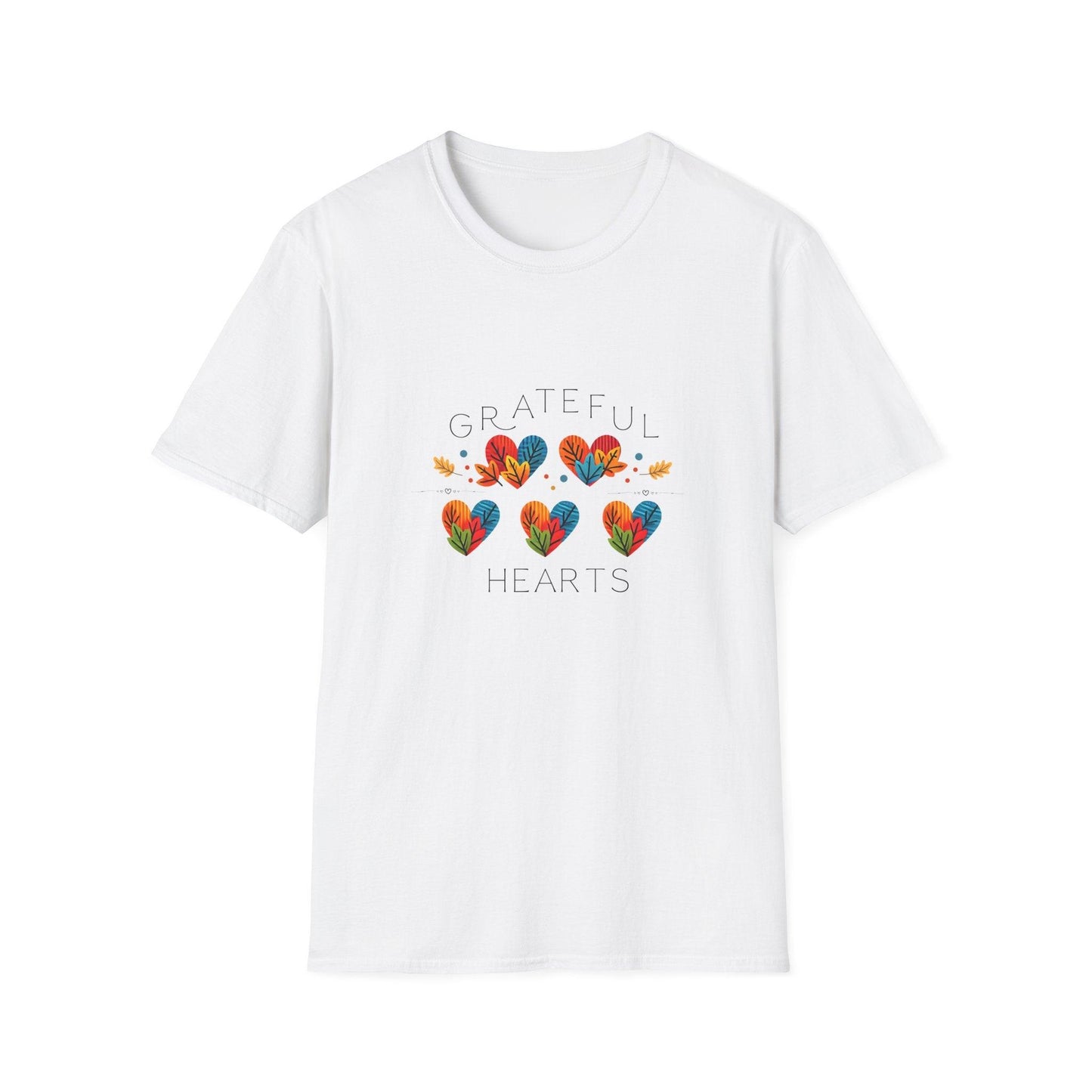Grateful Hearts - A Family Affair 🧡💛❤️ - Five Hearts - Unisex T-Shirt - Whippie's