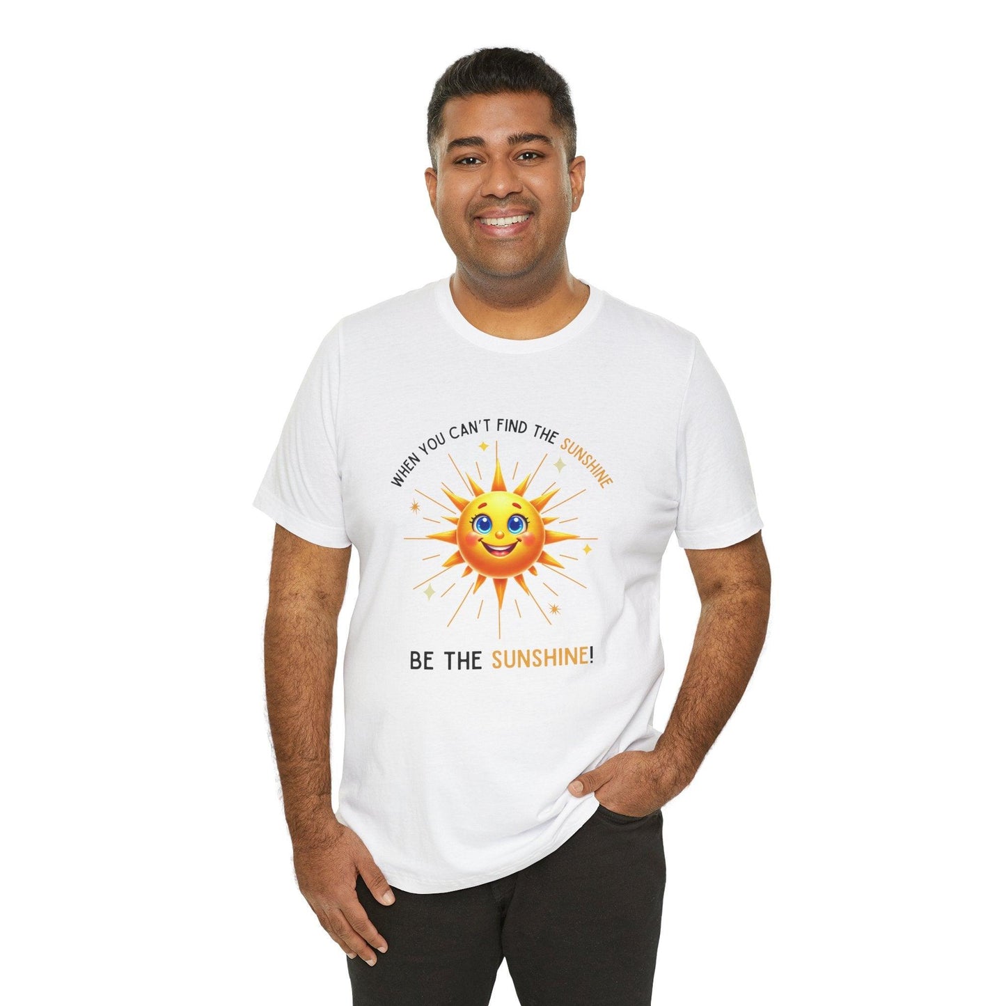 Be the Sunshine - Unisex Jersey Tee - ☀️ Let Your Inner Light Shine! ☀️ - Whippie's