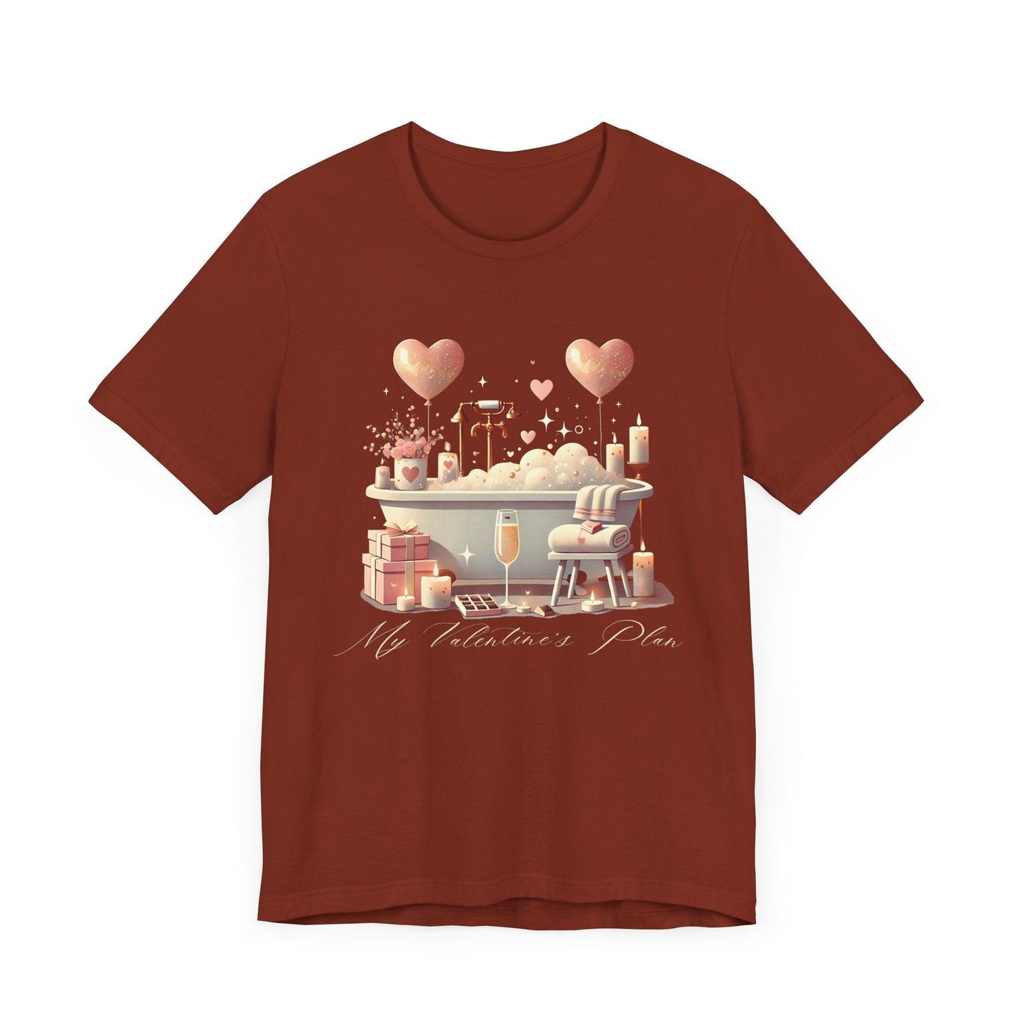 💖 My Valentine's Plan vs. Reality 🛁 Unisex Jersey Tee ✨ Expectation vs. Reality, the Valentine's Day edition! - Whippie's