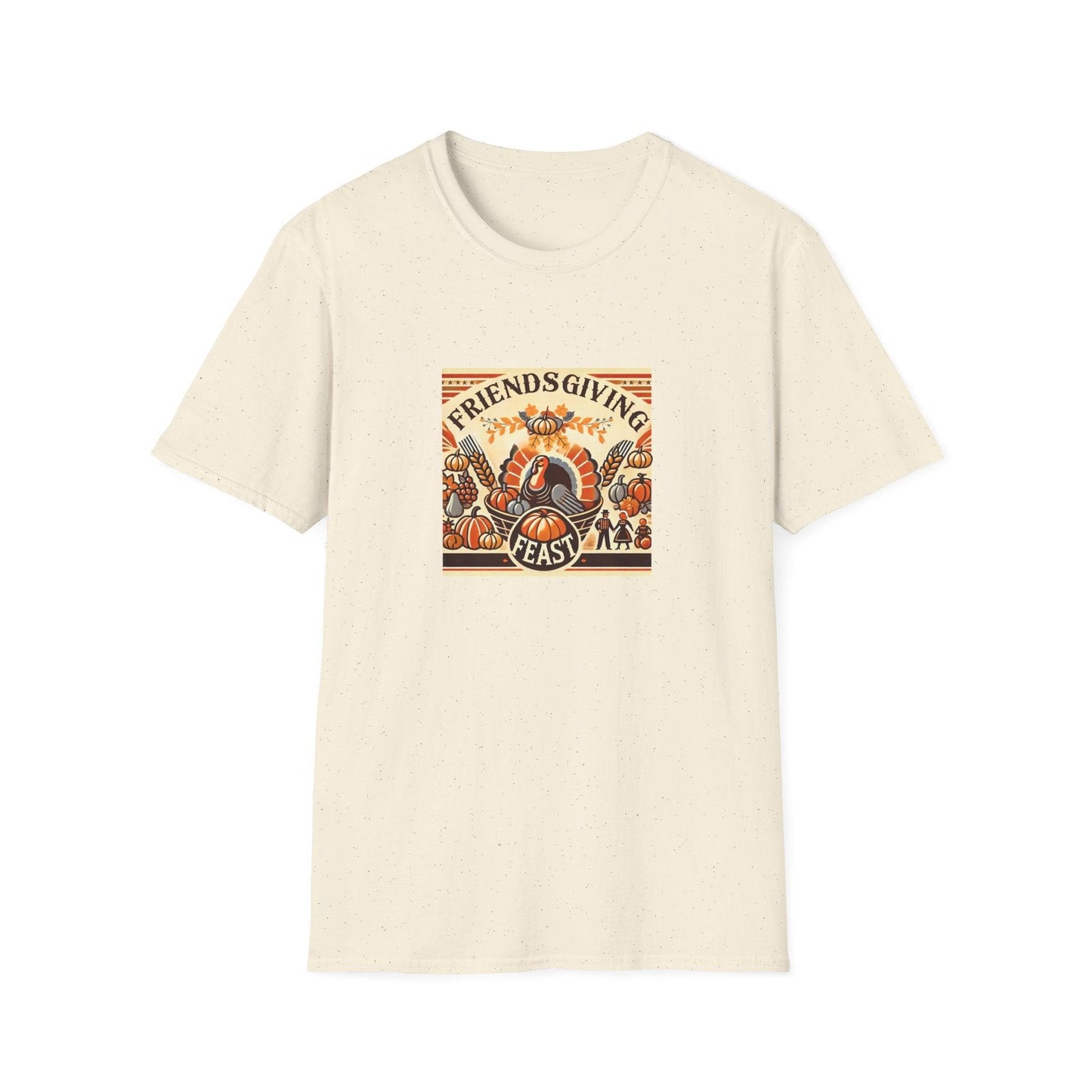 Friendsgiving Feast - A Harvest of Gratitude 🍂🦃 - Unisex T-Shirt - Whippie's
