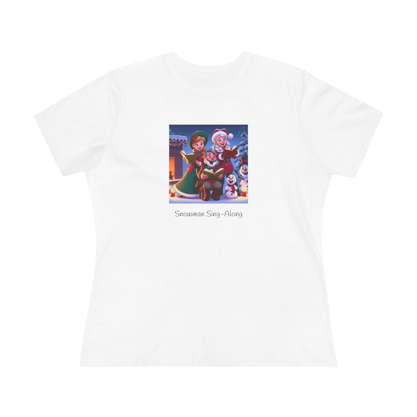 Snowman Sing-Along - Women's Tee - Whippie's