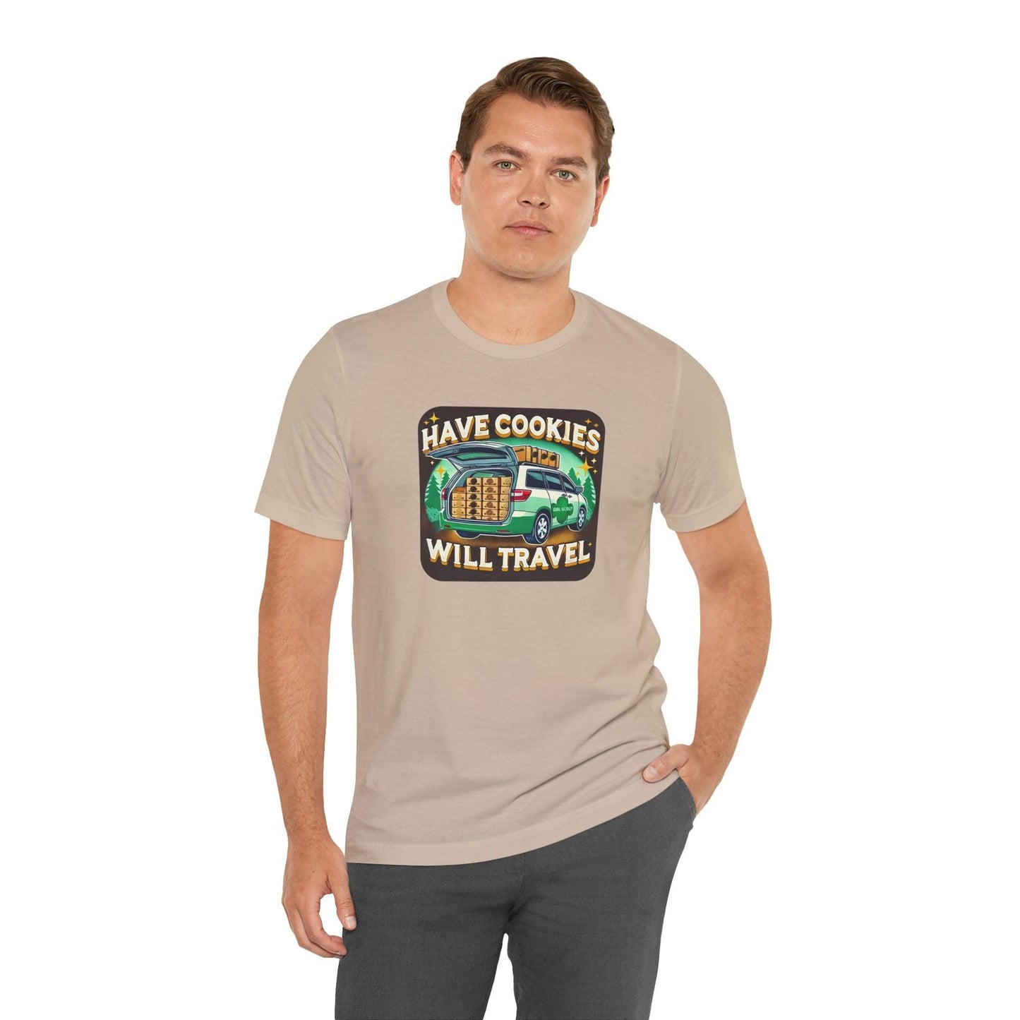 Have Cookies, Will Travel - Unisex Tee - Embrace the Girl Scout Cookie Hustle! - Whippie's
