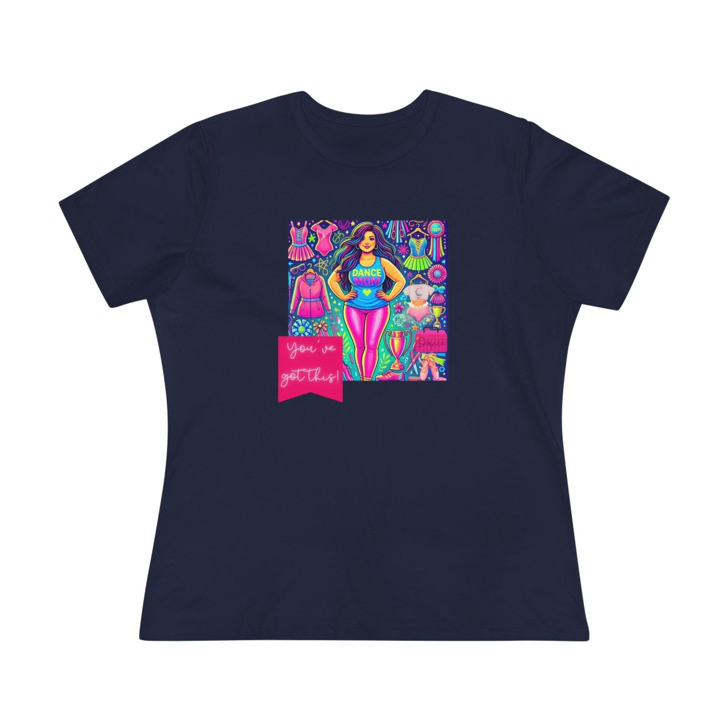 You've Got This! Dance Mom (Curvy Mom) - A Spark ling Performance ⭐️- Women's Softstyle Tee - Whippie's