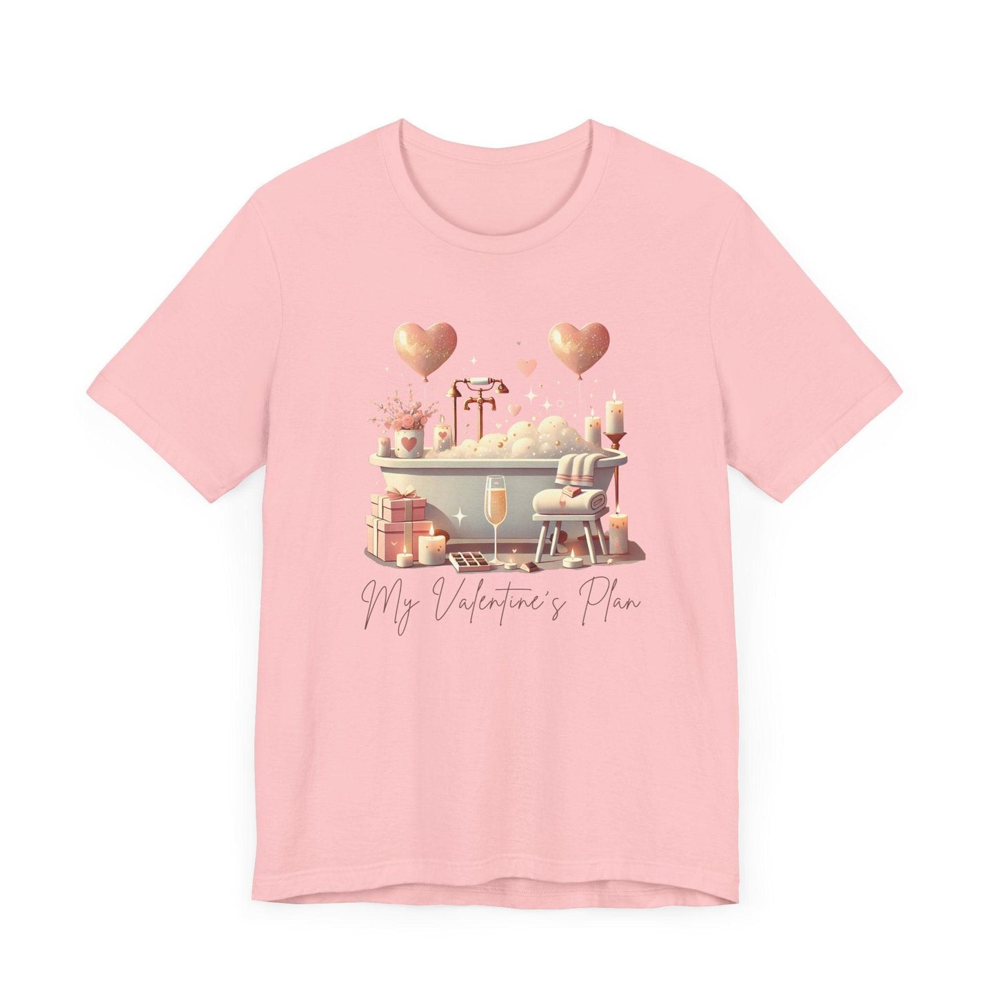 💖 My Valentine's Plan vs. Reality 🛁 Unisex Jersey Tee ✨ Expectation vs. Reality, the Valentine's Day edition! - Whippie's