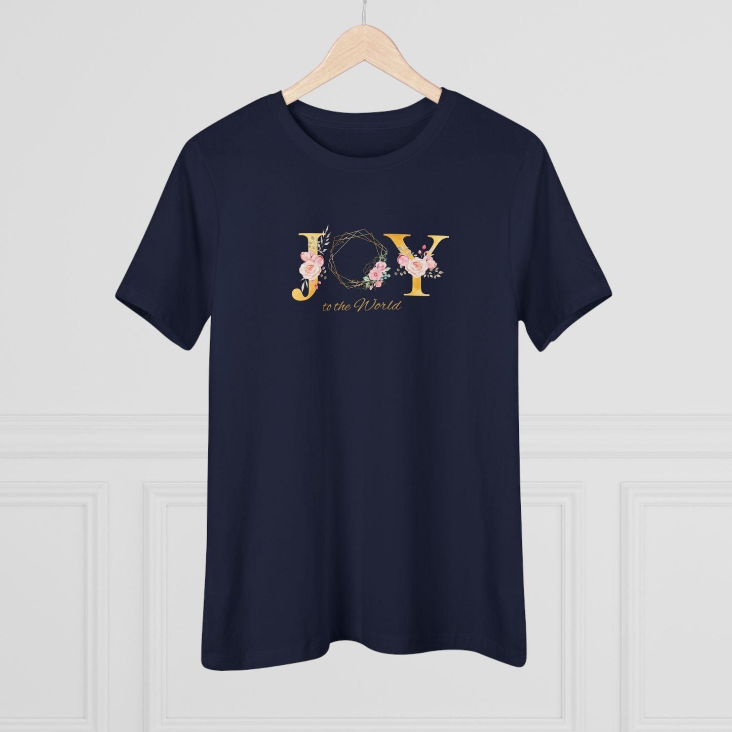 JOY to the World Women's Softstyle T-Shirt 🎄🌎💐 ✨ - Whippie's