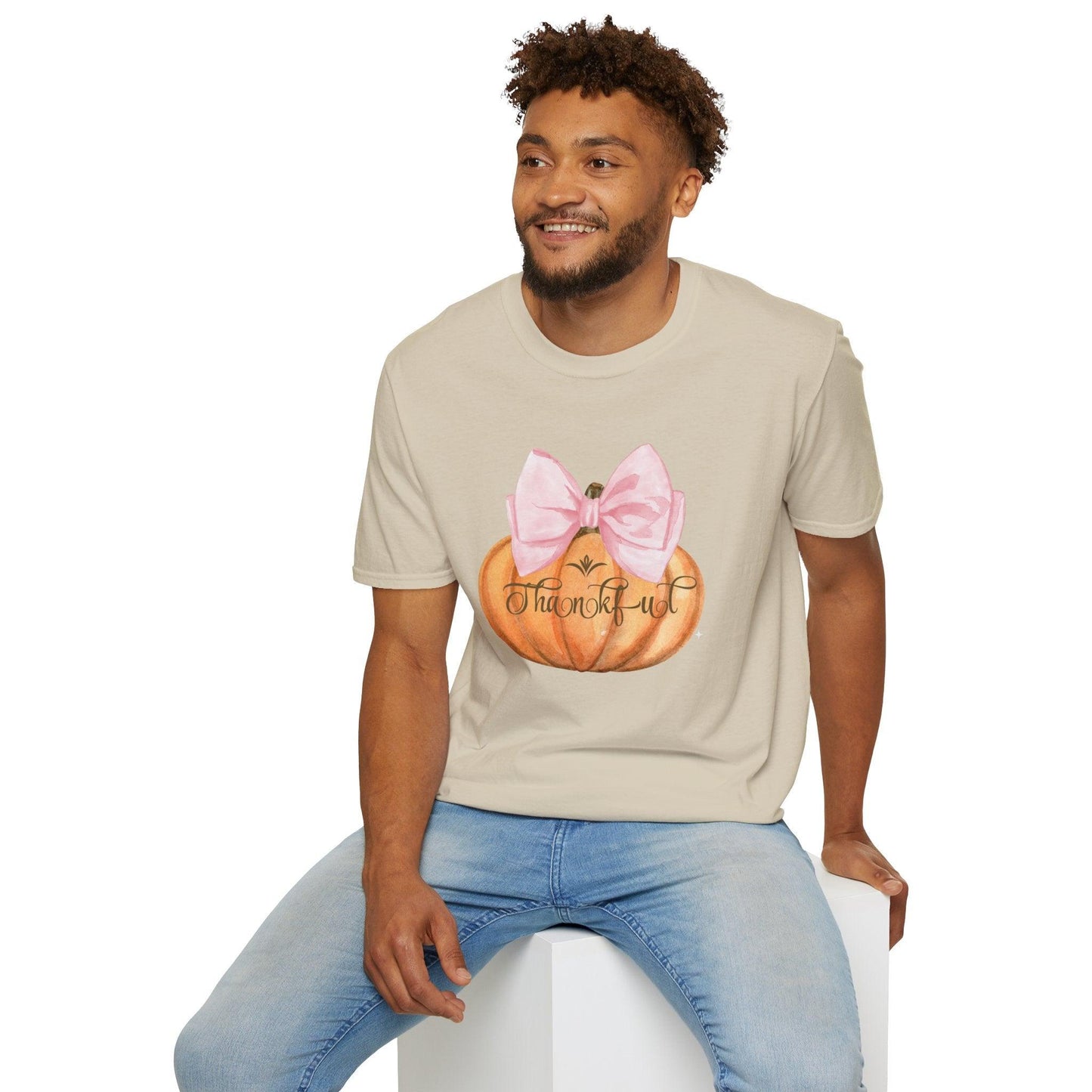 Thankful Pumpkin - A Heart Full of Gratitude! ๐งก๐ Unisex Tee - Whippie's