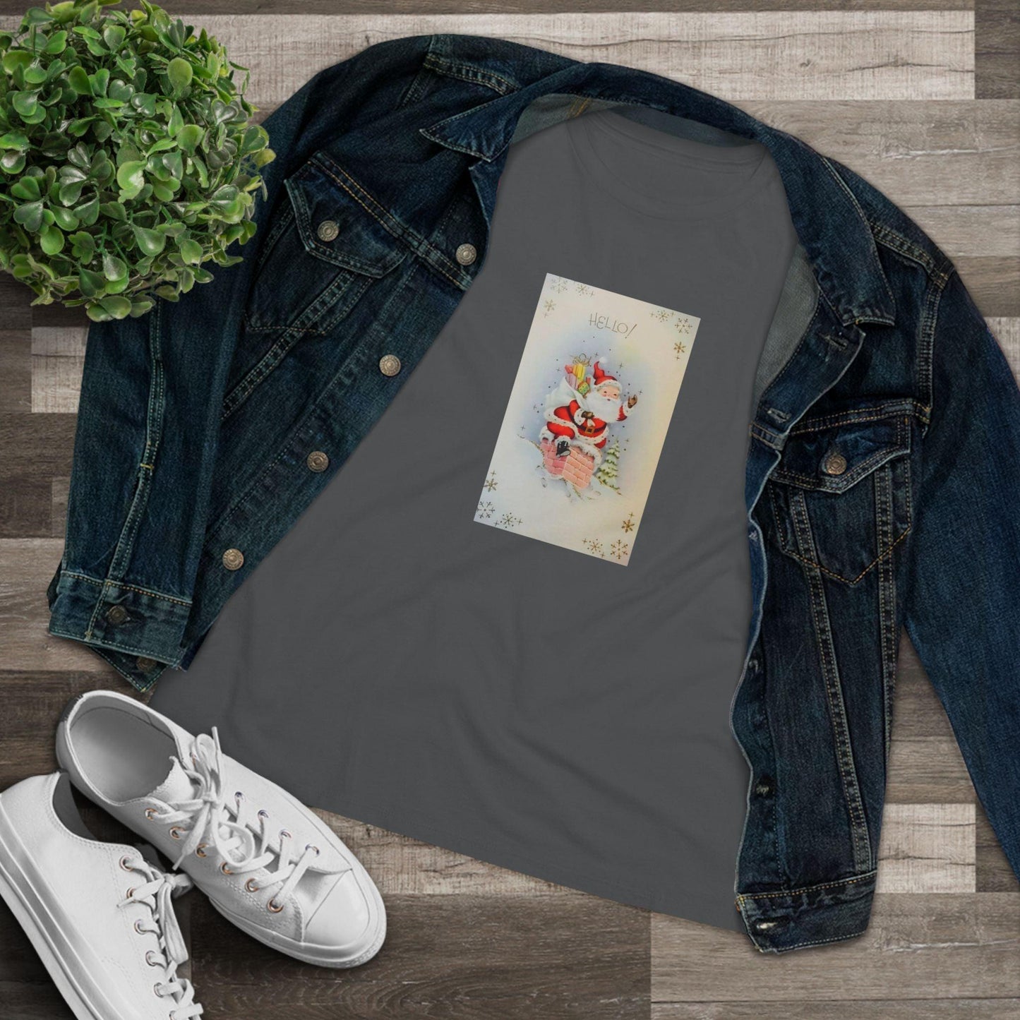 Hello Santa - Women's Tee - Whippie's