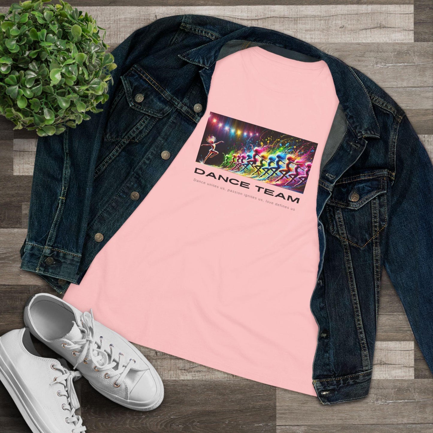 Dance Team: Dance unites us, passion ignites us, love defines us! 💃♀️ Women's Softstyle Tee 🎨 - Whippie's
