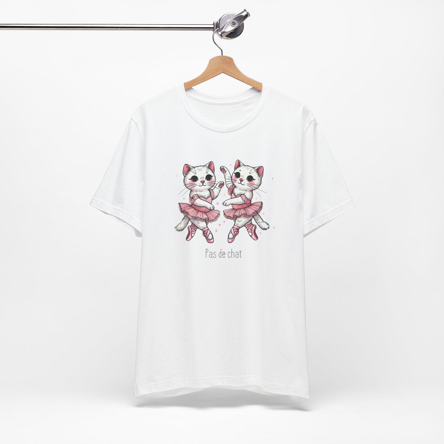 🐈⬛ Pas de Chat 🩰 Unisex Jersey Tee ✨ - Whippie's