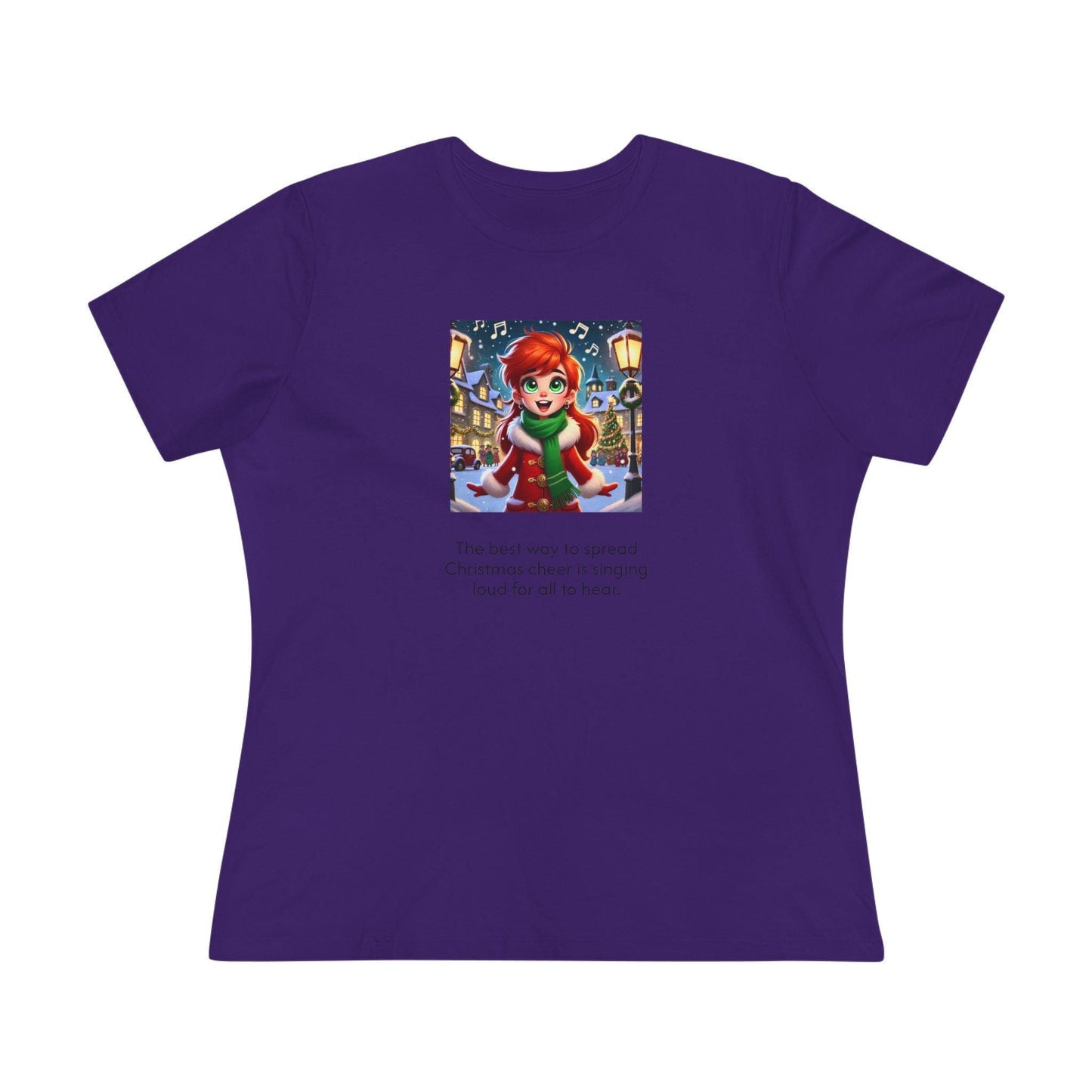 Caroler - Christmas Cheer - RHB Girl - Women's Tee - Whippie's