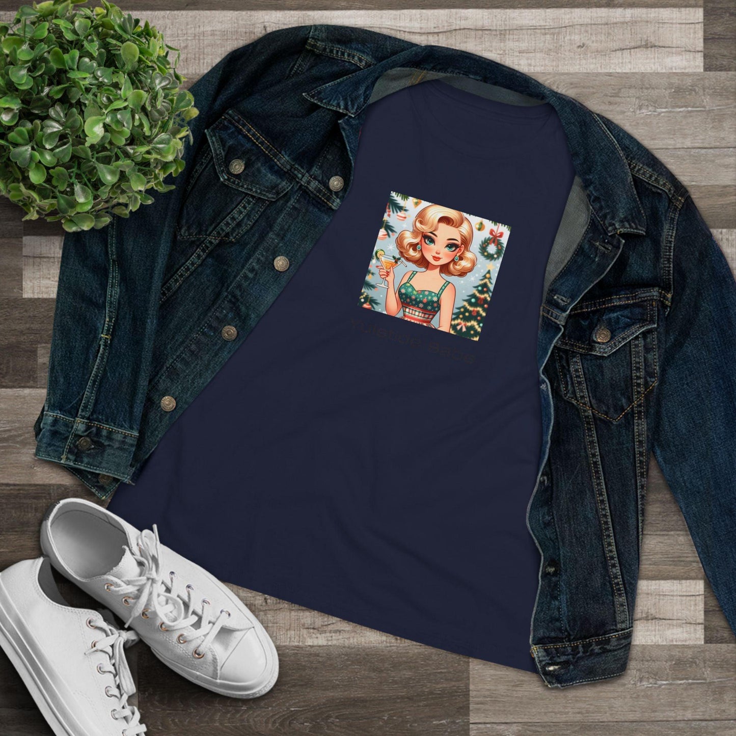 Yuletide Babe - Women's Softstyle Tee - Whippie's