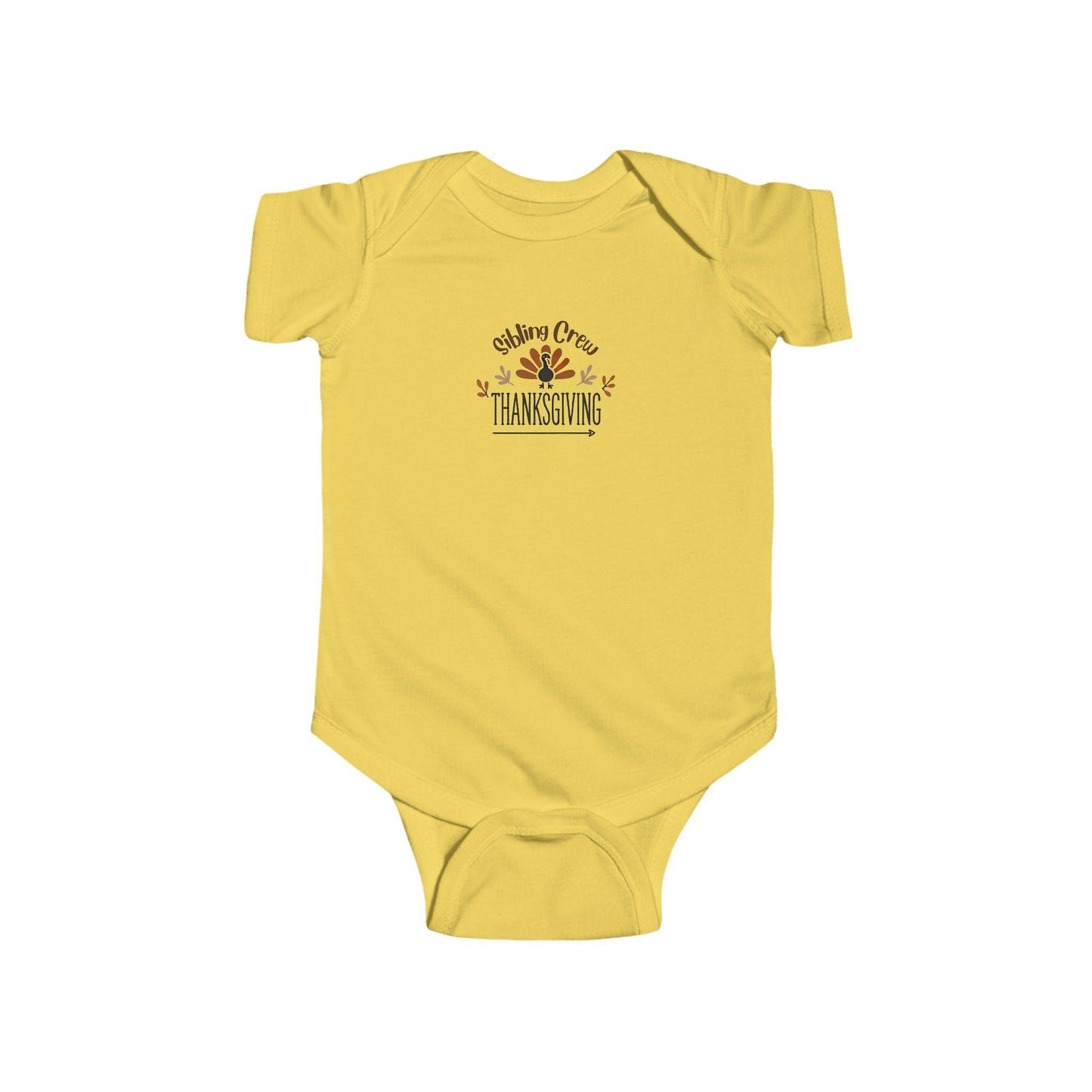 Thanksgiving Sibling Crew - Infant Fine Jersey Bodysuit - Whippie's