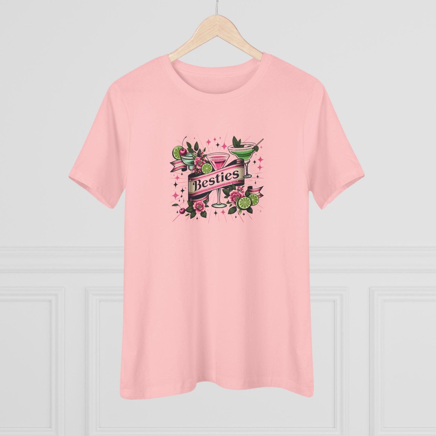 Besties - Three Cocktails - Women's Softstyle Tee - Whippie's