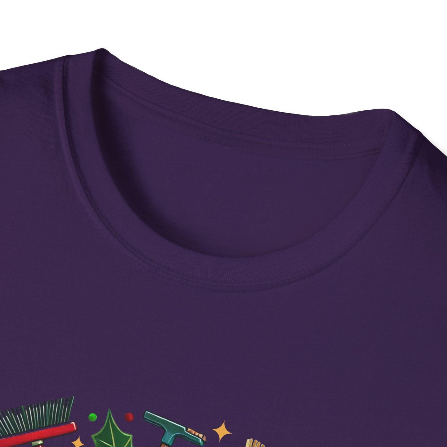 Santa's Favorite Custodian Unisex Tee 🧹🎅 - Whippie's