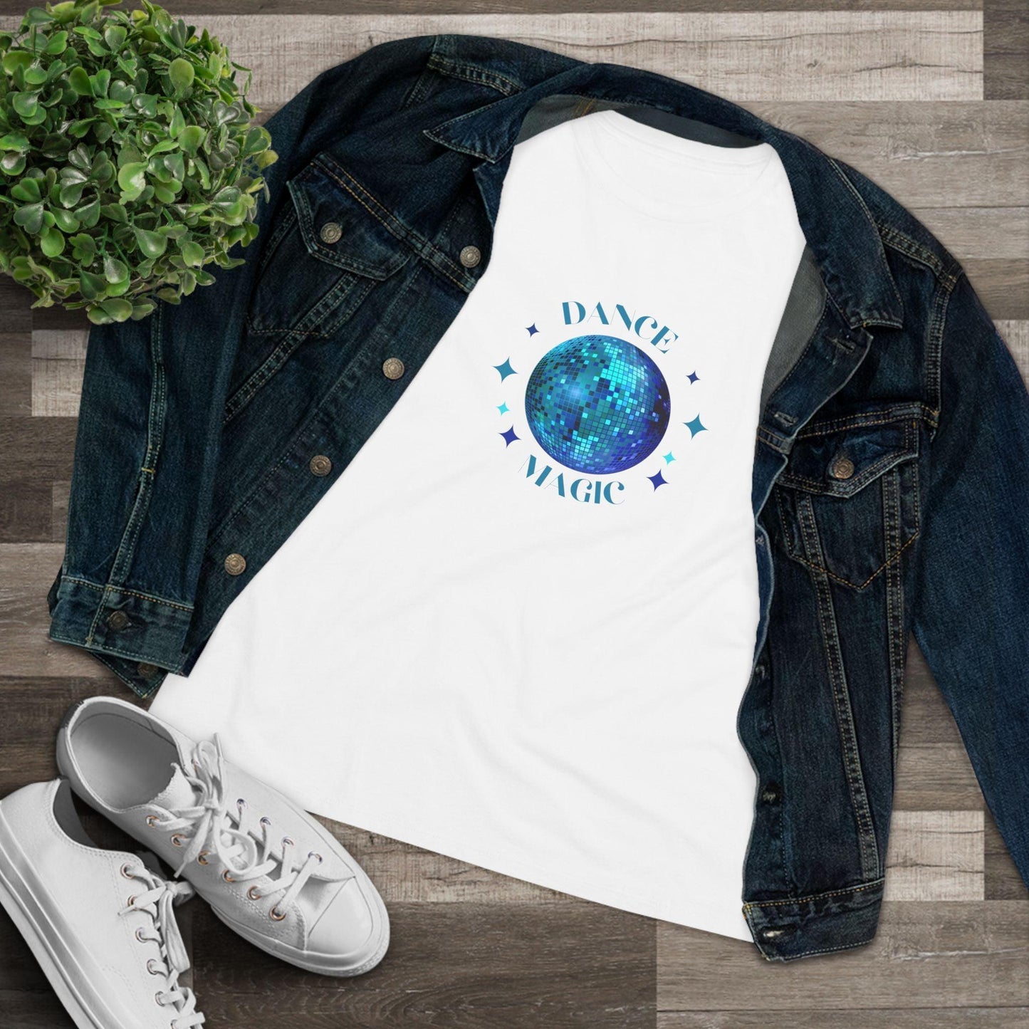 Dance Magic - Disco Ball - Women's Sofstyle Tee! ✨🕺 - Whippie's