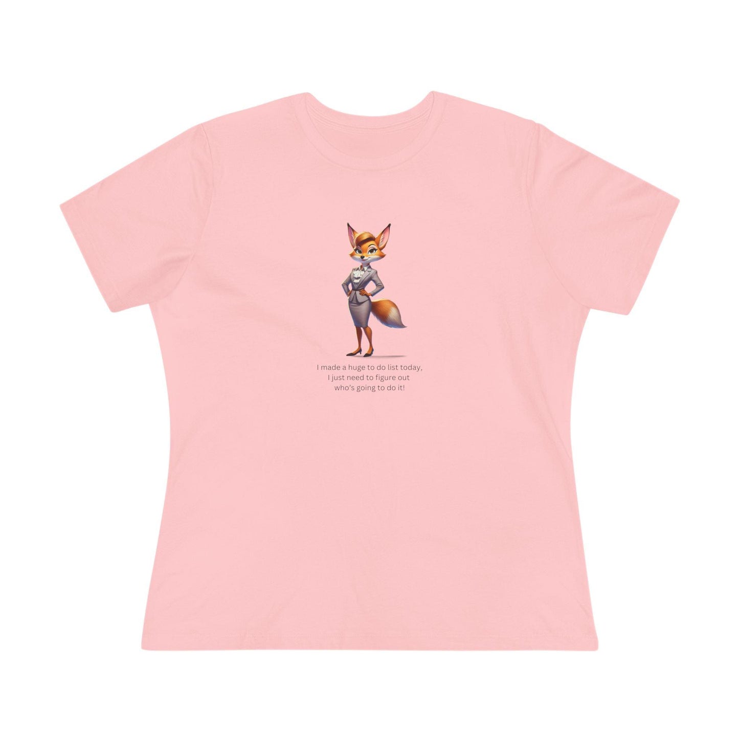 "To-Do List" Women's Tee - Who's Doing This?! 🦊📝 - Women's Tee - Whippie's