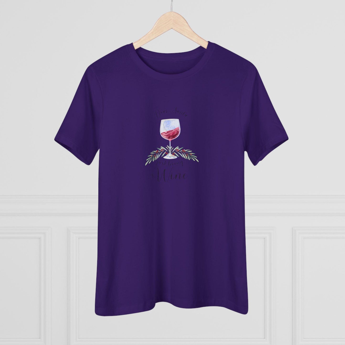 🍷💌 Dear Santa, Just Bring Wine 🎅🎄 - Women's Softstyle Tee - Whippie's