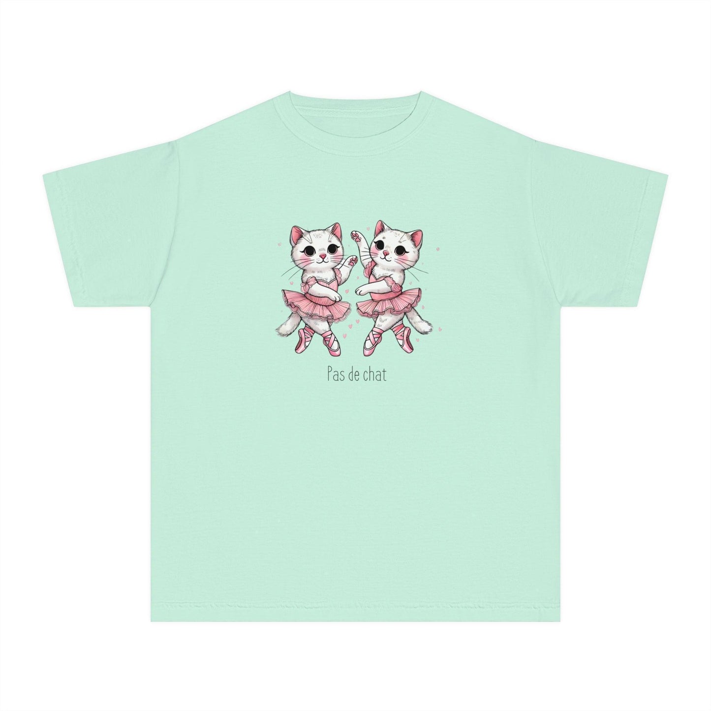 🐈⬛ Pas de Chat 🩰 Youth Midweight Tee ✨ - Whippie's