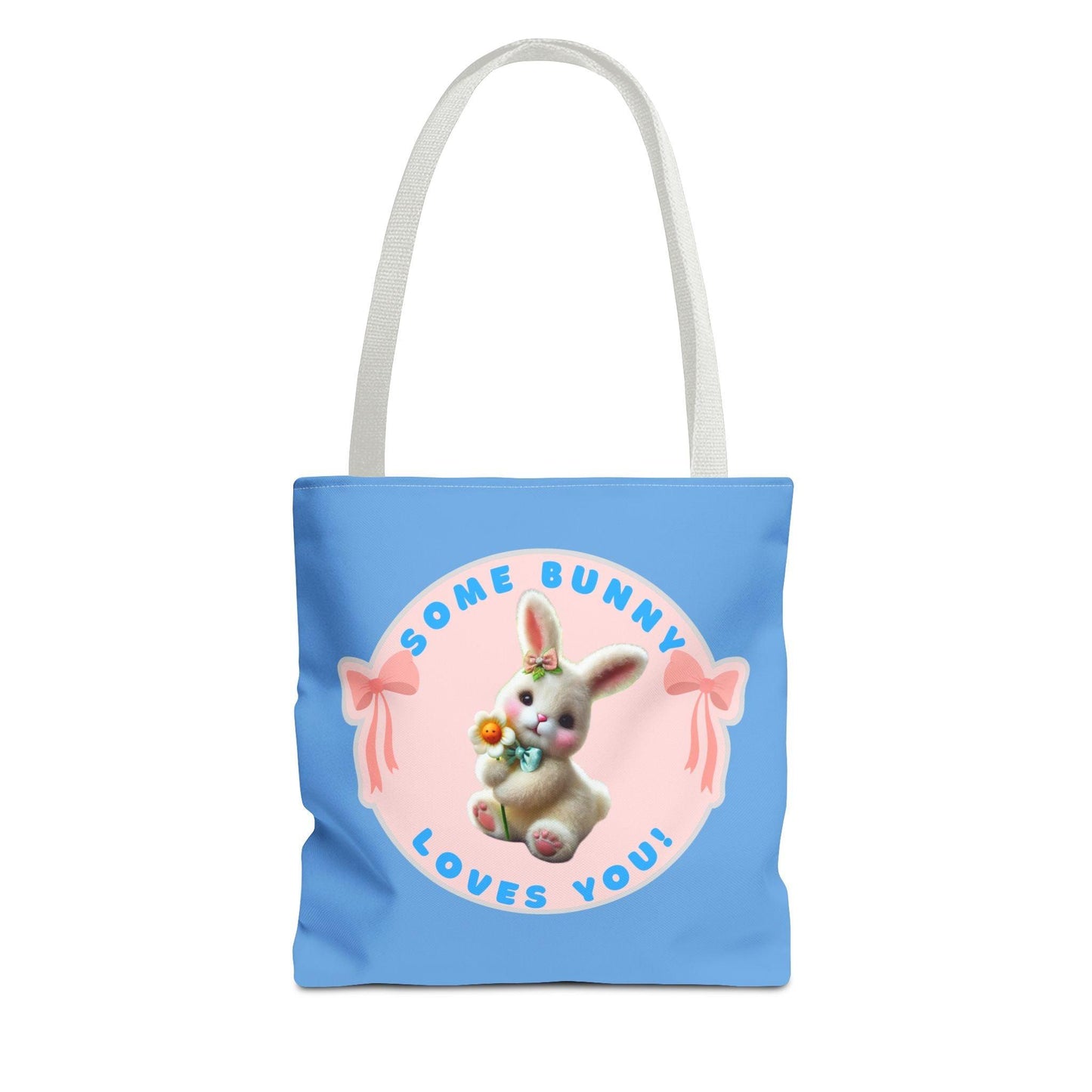 Some Bunny Loves You Easter Tote Bag - Hop into Easter with Adorable Style! 🐰💖 - Whippie's