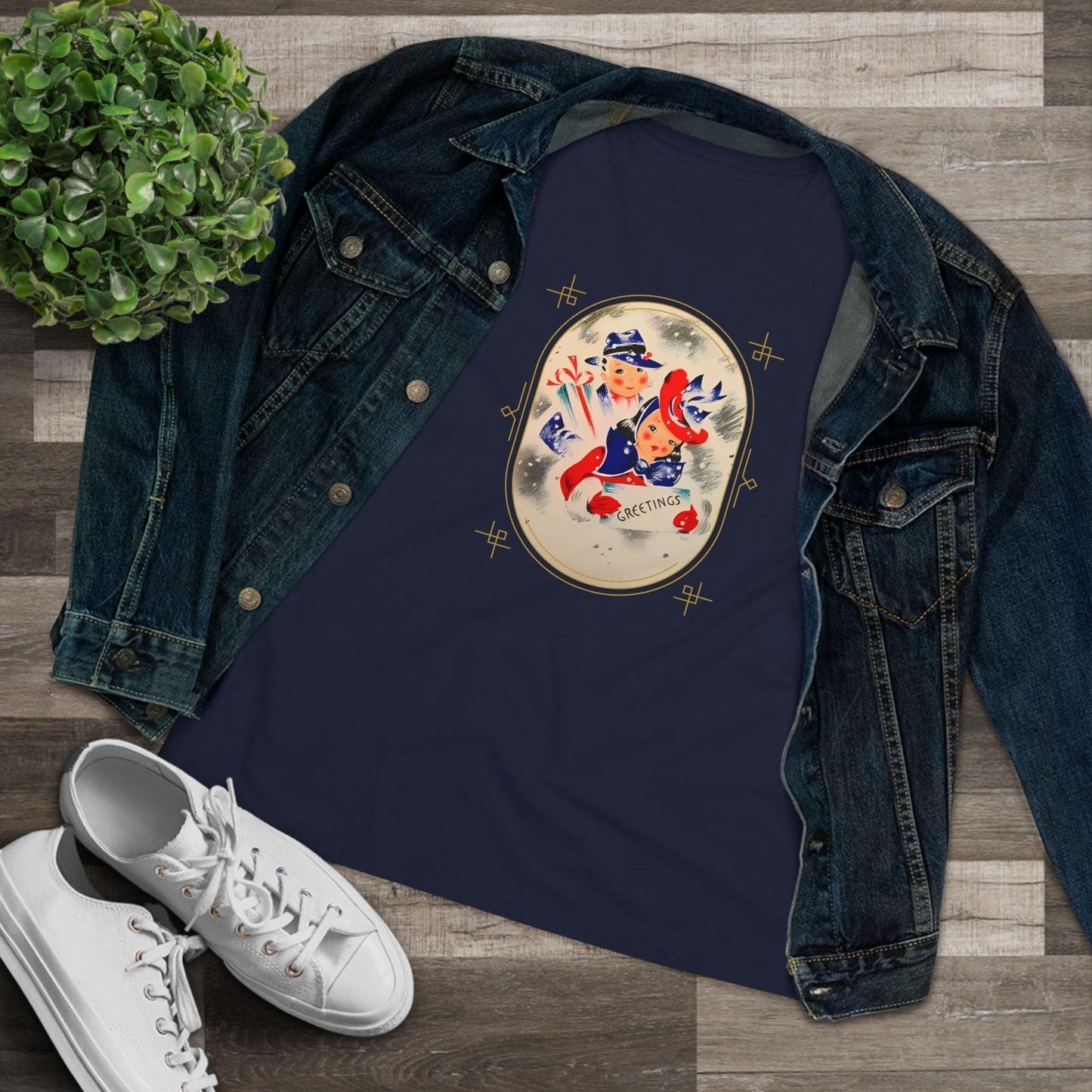 Greetings Couple - Women's Tee - Whippie's