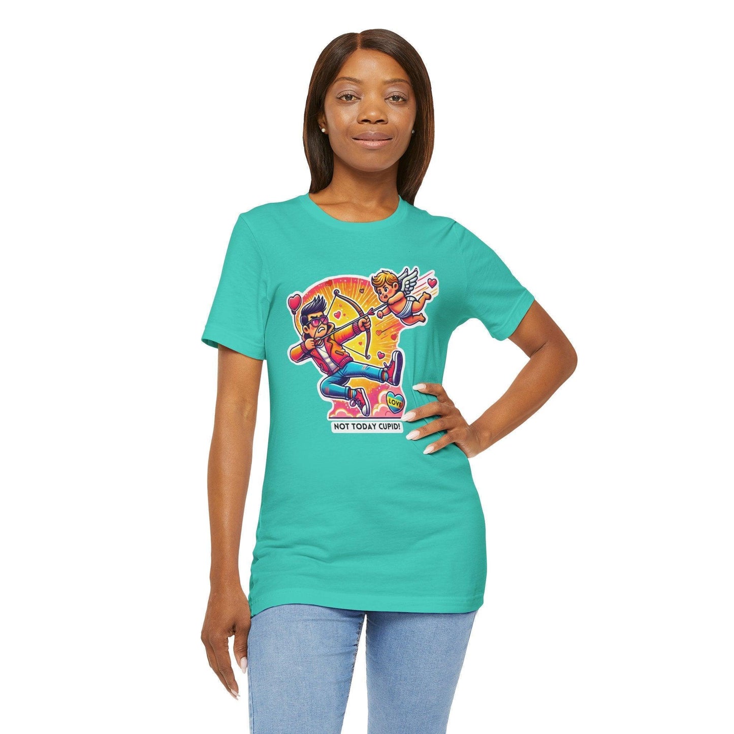 ๐น Cupid Begone! ๐น Unisex Jersey Tee โจ Love on your own terms! - Whippie's