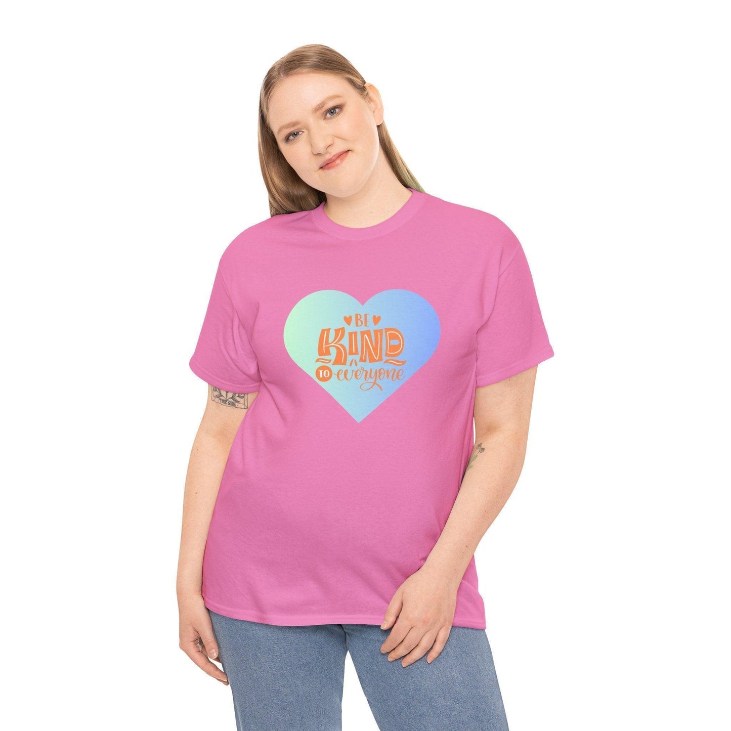 Be Kind to Everyone Unisex Heavy Cotton Tee 💙 - Whippie's