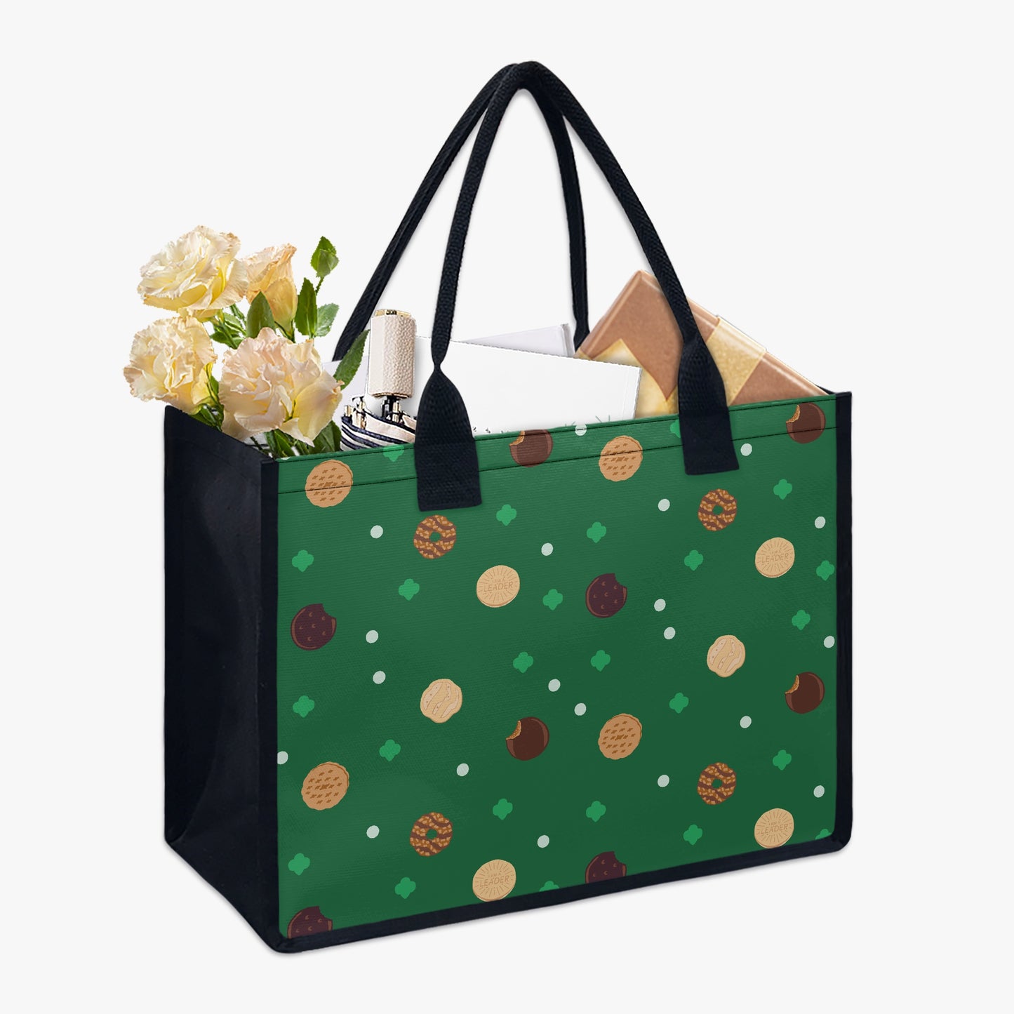 Girl Scout Cookie Shopping Tote Bag - 🍪 Carry Your Cookies in Style! 🍪 - Whippie's