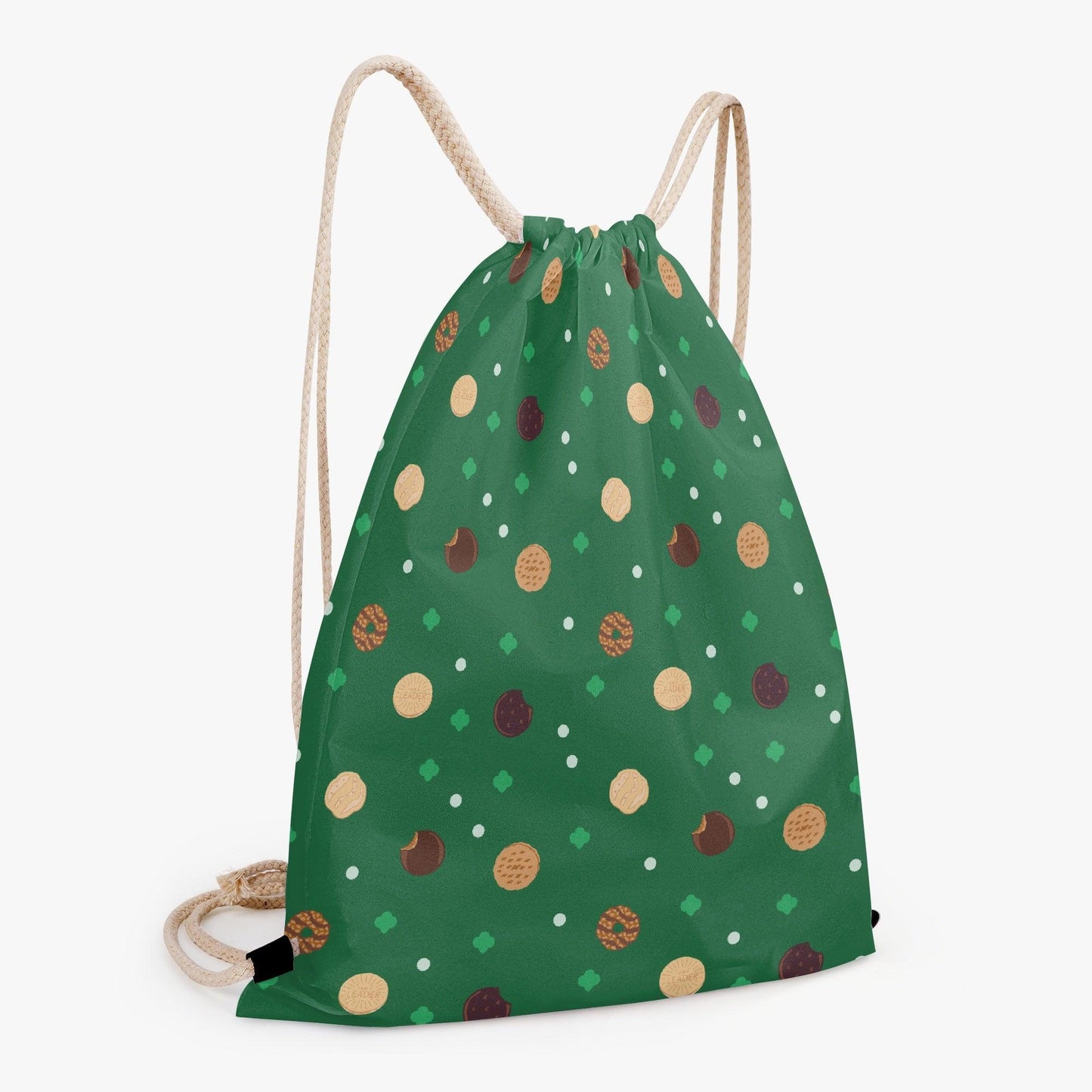 Girl Scout Cookie Drawstring Backpack - ๐ช Carry Your Cookies with Confidence and Style! ๐ช - Whippie's