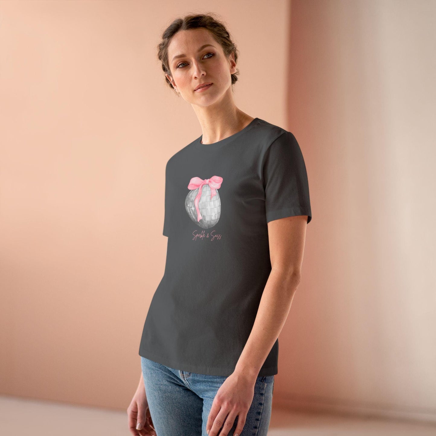 Sparkle & Shine Disco Ball Women's Softstyle Tee - Dance the Night Away! ✨ - Whippie's