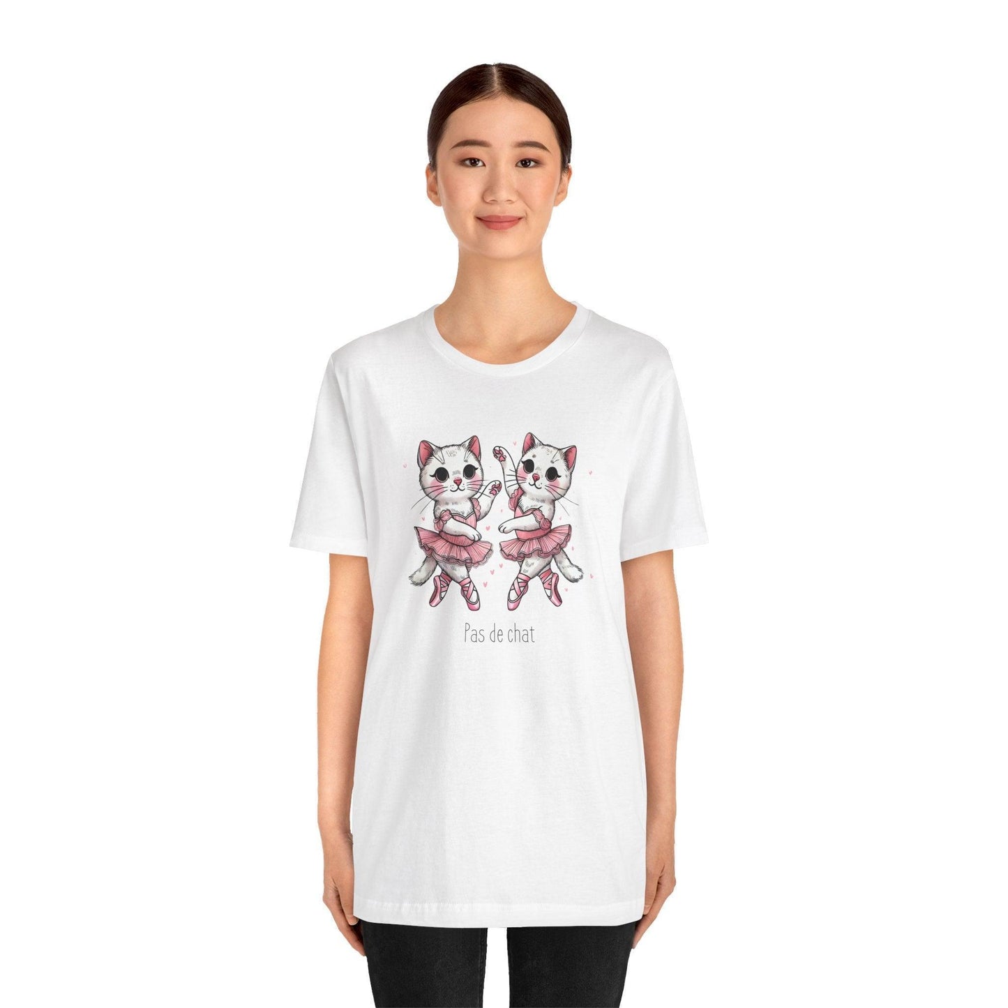 🐈⬛ Pas de Chat 🩰 Unisex Jersey Tee ✨ - Whippie's