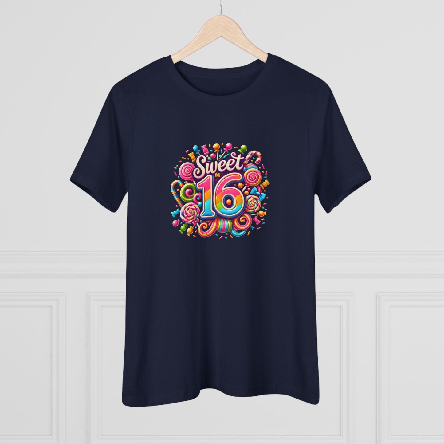 Sweet 16 Tee - Let's Celebrate! 🎉🍭 - Women's Softstyle Tee - Whippie's