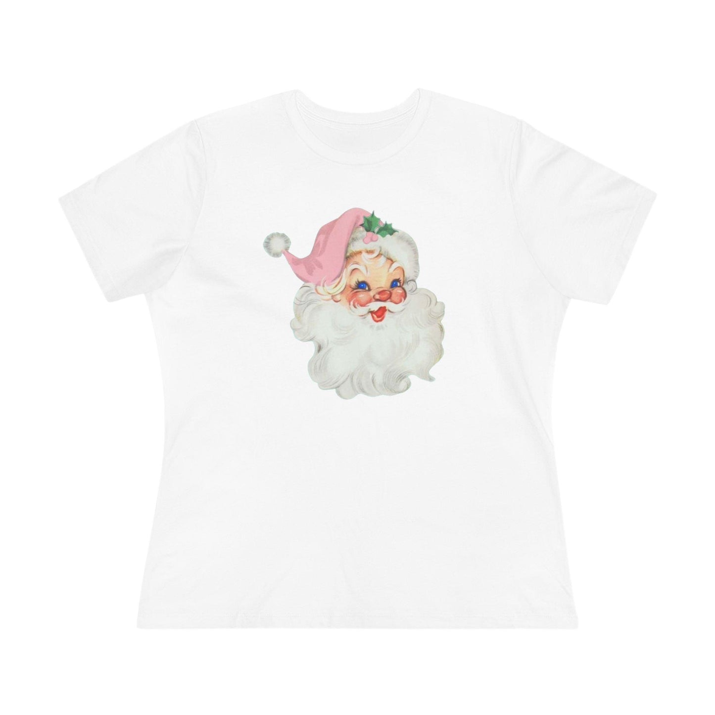Blue-Eyed Santa Tee - Santa's Got the Blues (and We Love It!) 💙🎅 - Women's Softstyle Tee - Whippie's