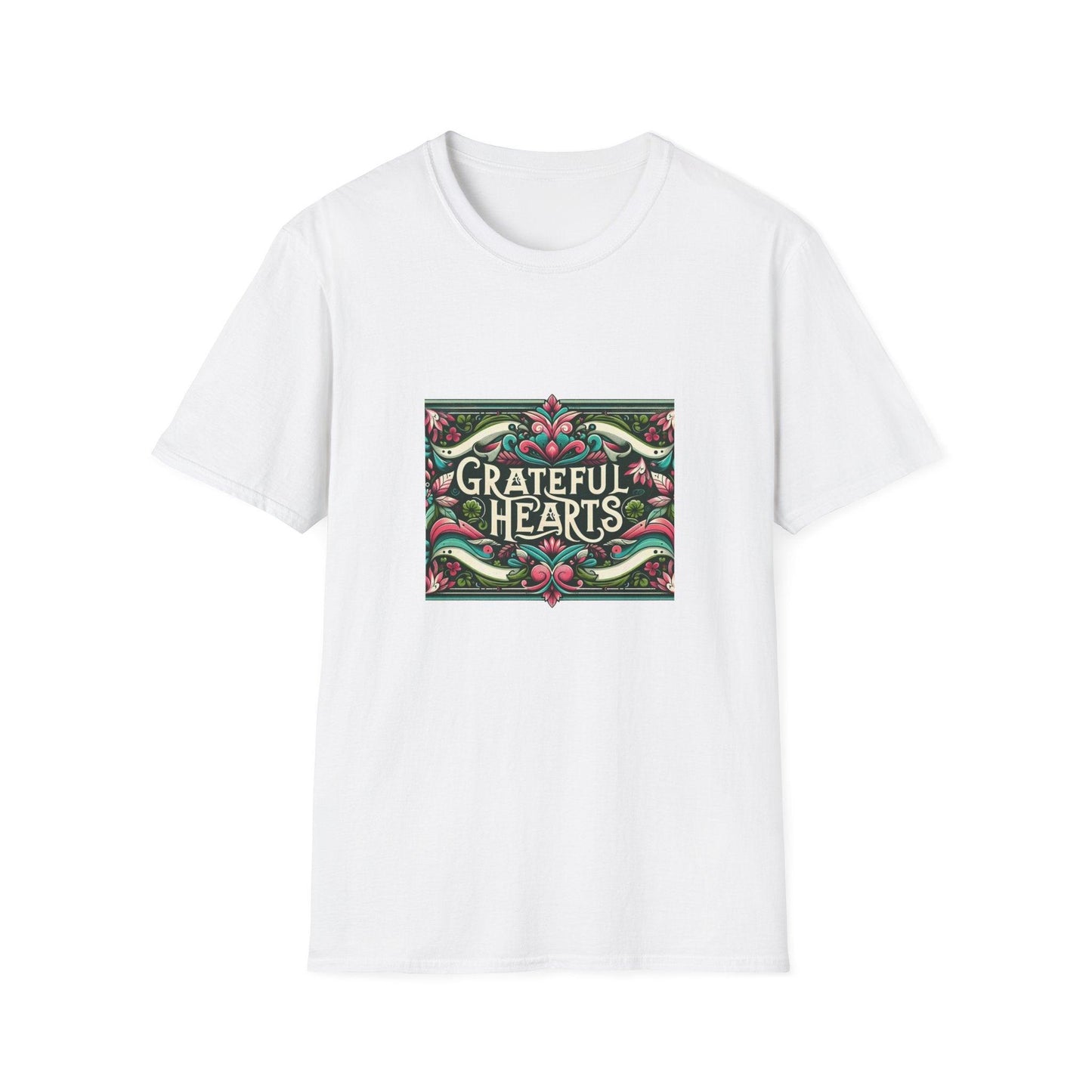 Grateful Hearts - Give Thanks with a Grateful Heart! 🧡💛🤎 Unisex T-Shirt - Whippie's