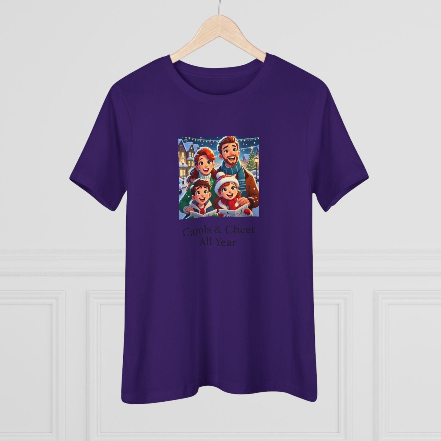 Carols & Cheer All Year - Women's Softstyle Tee - Whippie's